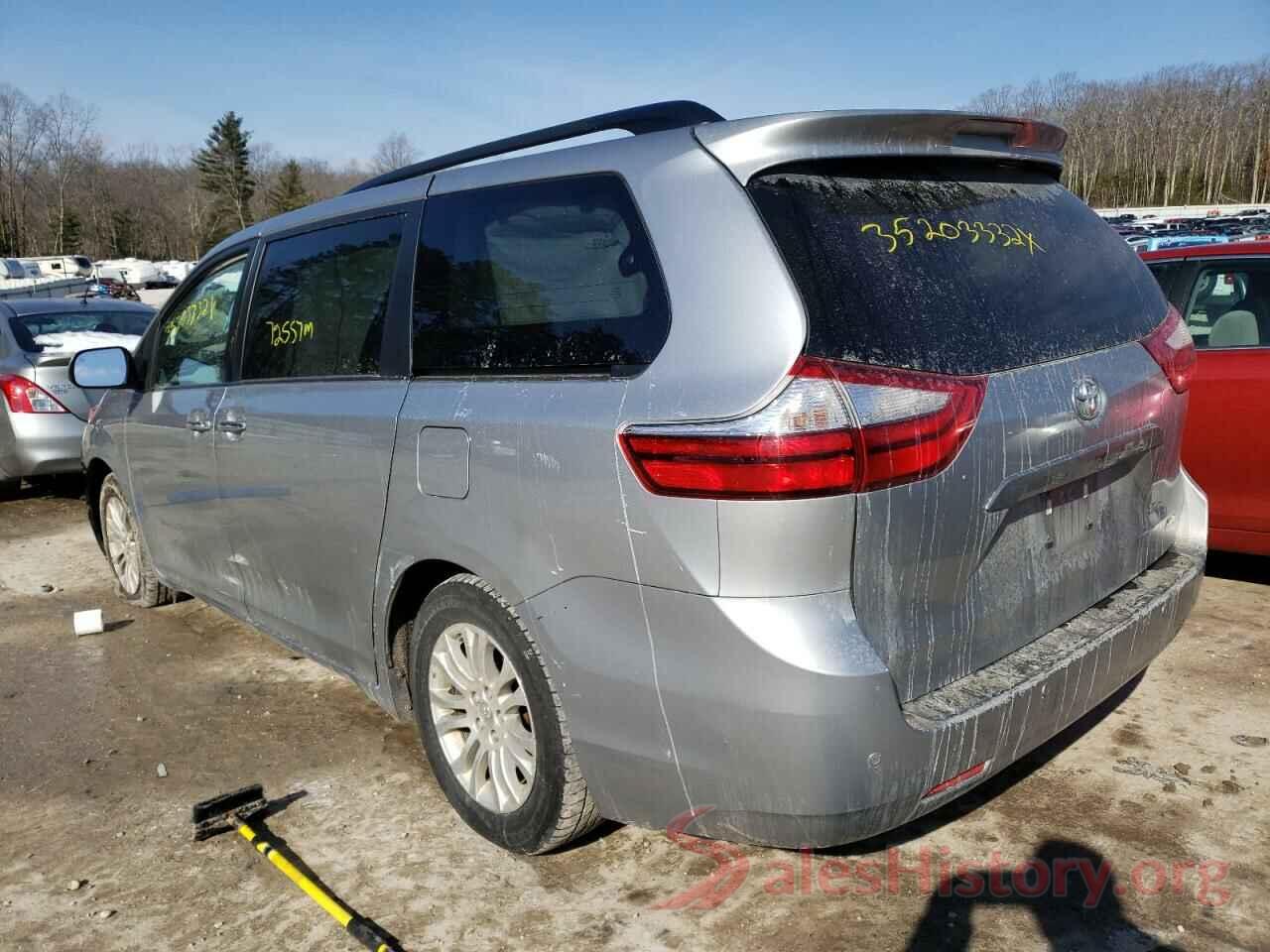 5TDYK3DC9GS757635 2016 TOYOTA SIENNA