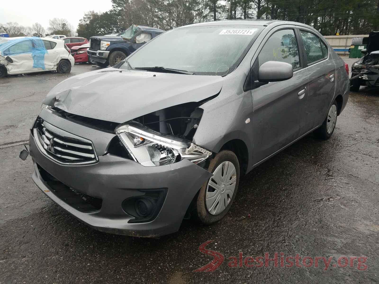 ML32F3FJ1HHF10675 2017 MITSUBISHI MIRAGE