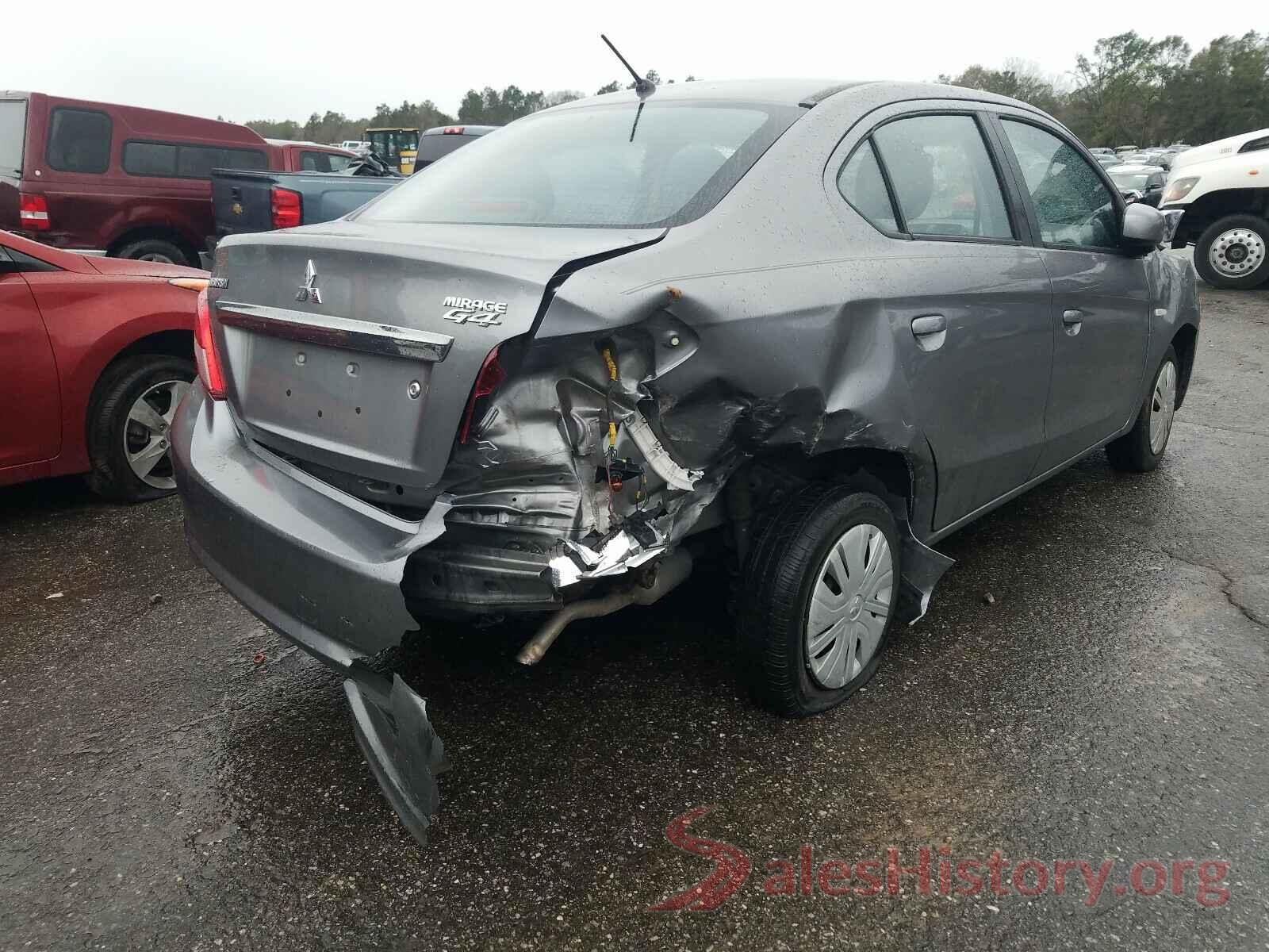 ML32F3FJ1HHF10675 2017 MITSUBISHI MIRAGE