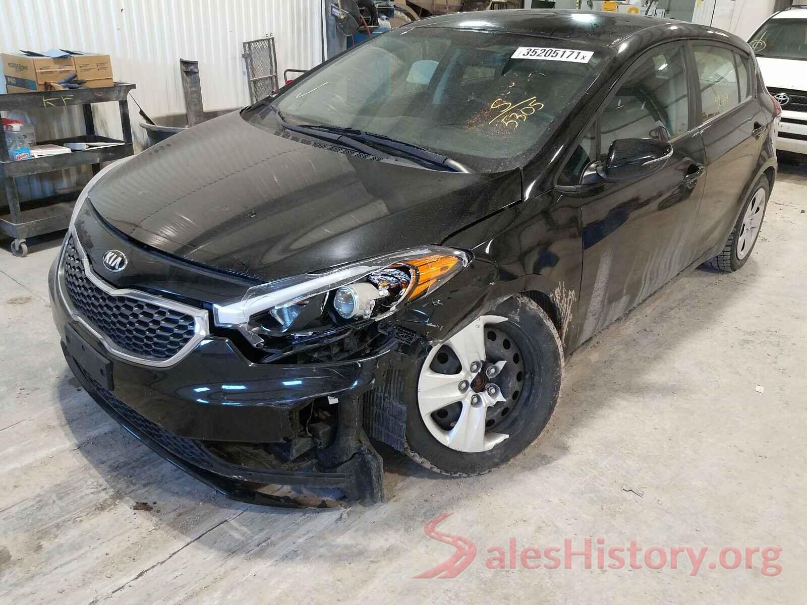 KNAFK5A87G5585305 2016 KIA FORTE