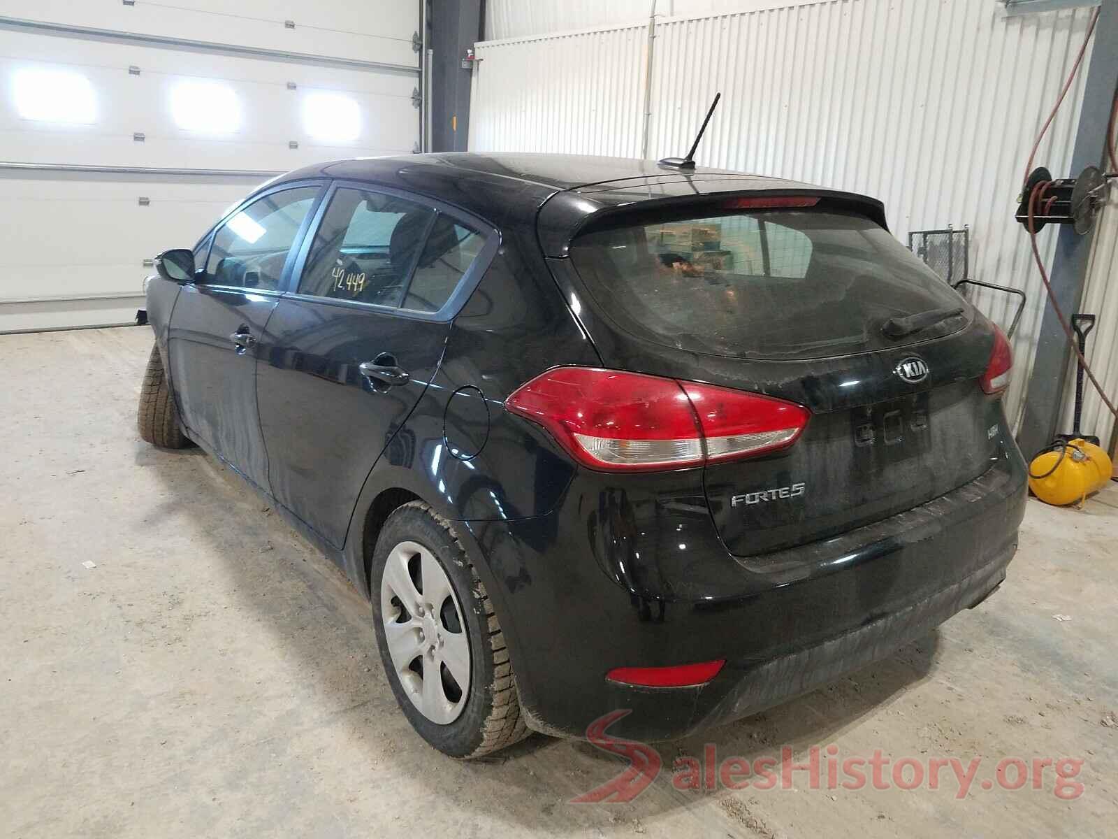 KNAFK5A87G5585305 2016 KIA FORTE