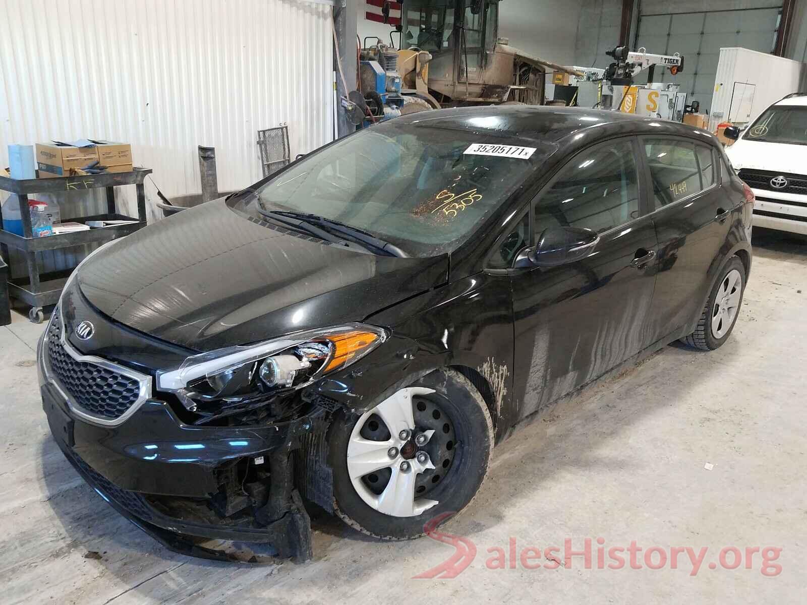 KNAFK5A87G5585305 2016 KIA FORTE