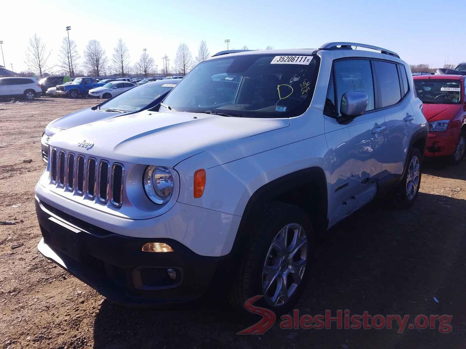 ZACCJBDT8GPD75665 2016 JEEP RENEGADE