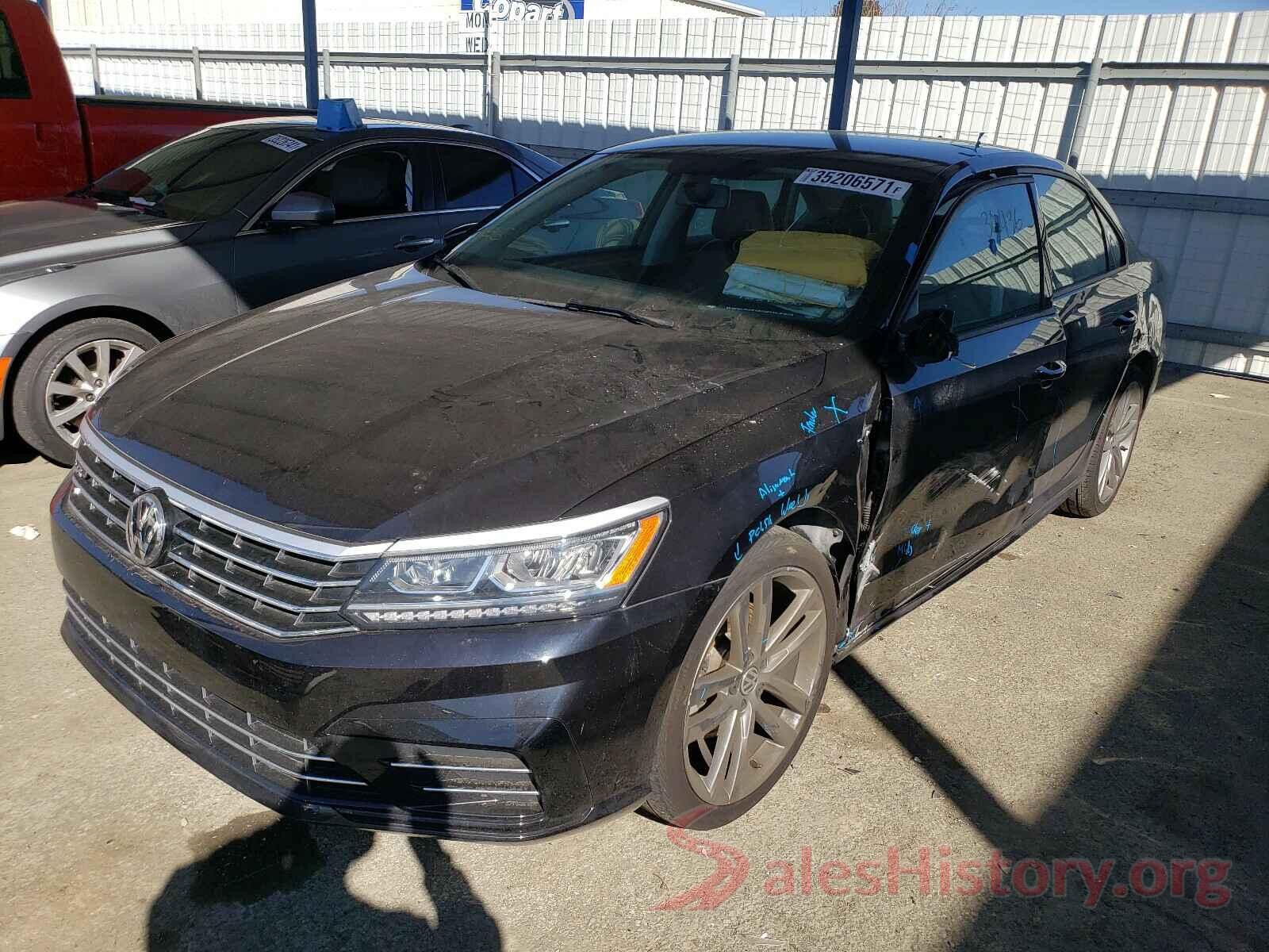 1VWAA7A35JC036847 2018 VOLKSWAGEN PASSAT