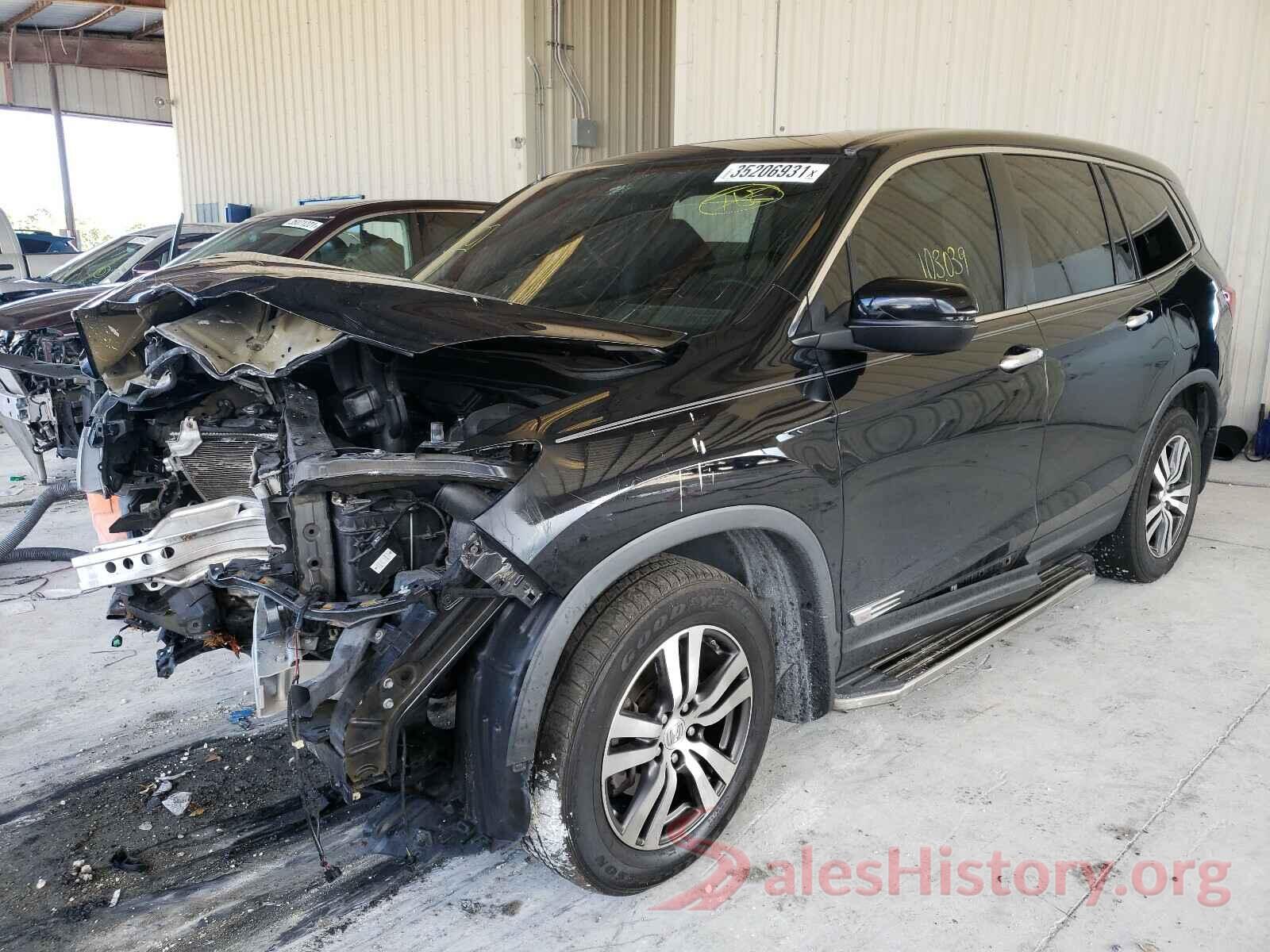 5FNYF5H58GB020071 2016 HONDA PILOT