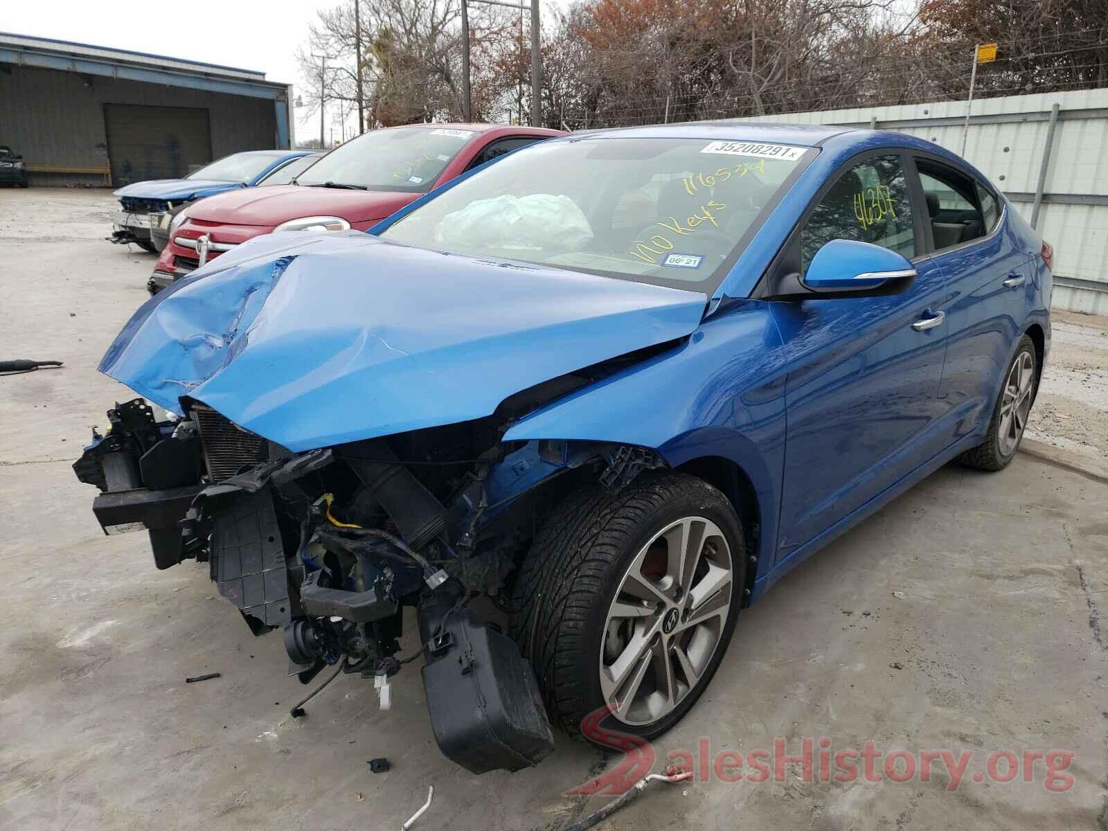 5NPD84LF1HH116534 2017 HYUNDAI ELANTRA