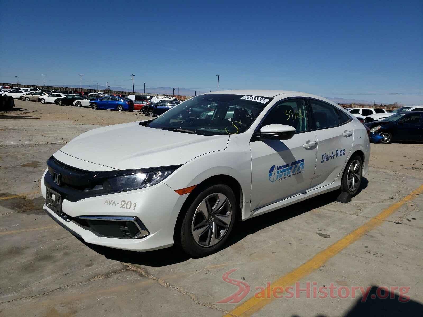 2HGFC2F67KH538171 2019 HONDA CIVIC