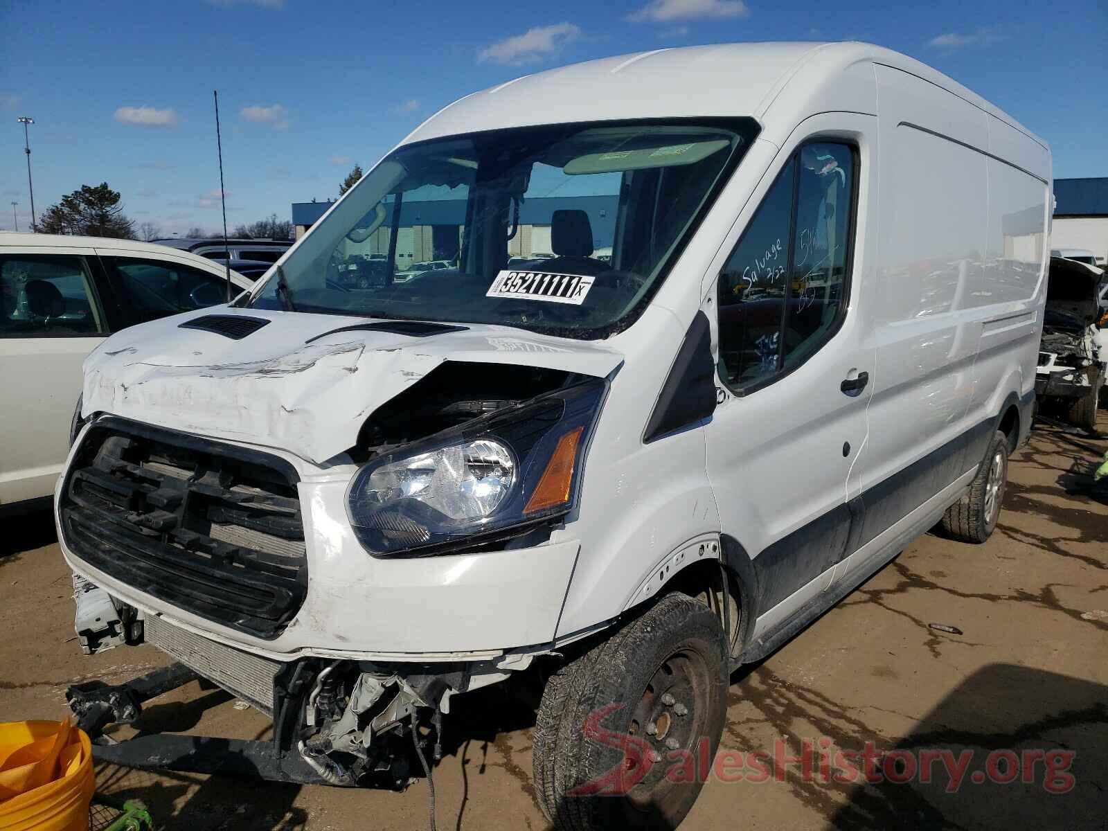 1FTYR2CM5KKA87453 2019 FORD TRANSIT CO