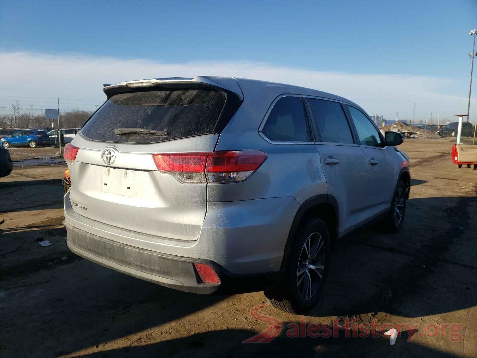 5TDZZRFH1KS304159 2019 TOYOTA HIGHLANDER