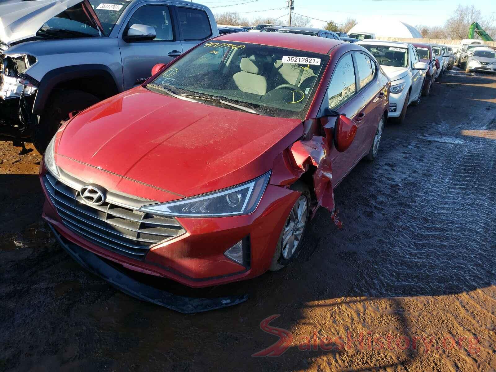 5NPD84LF9KH484208 2019 HYUNDAI ELANTRA