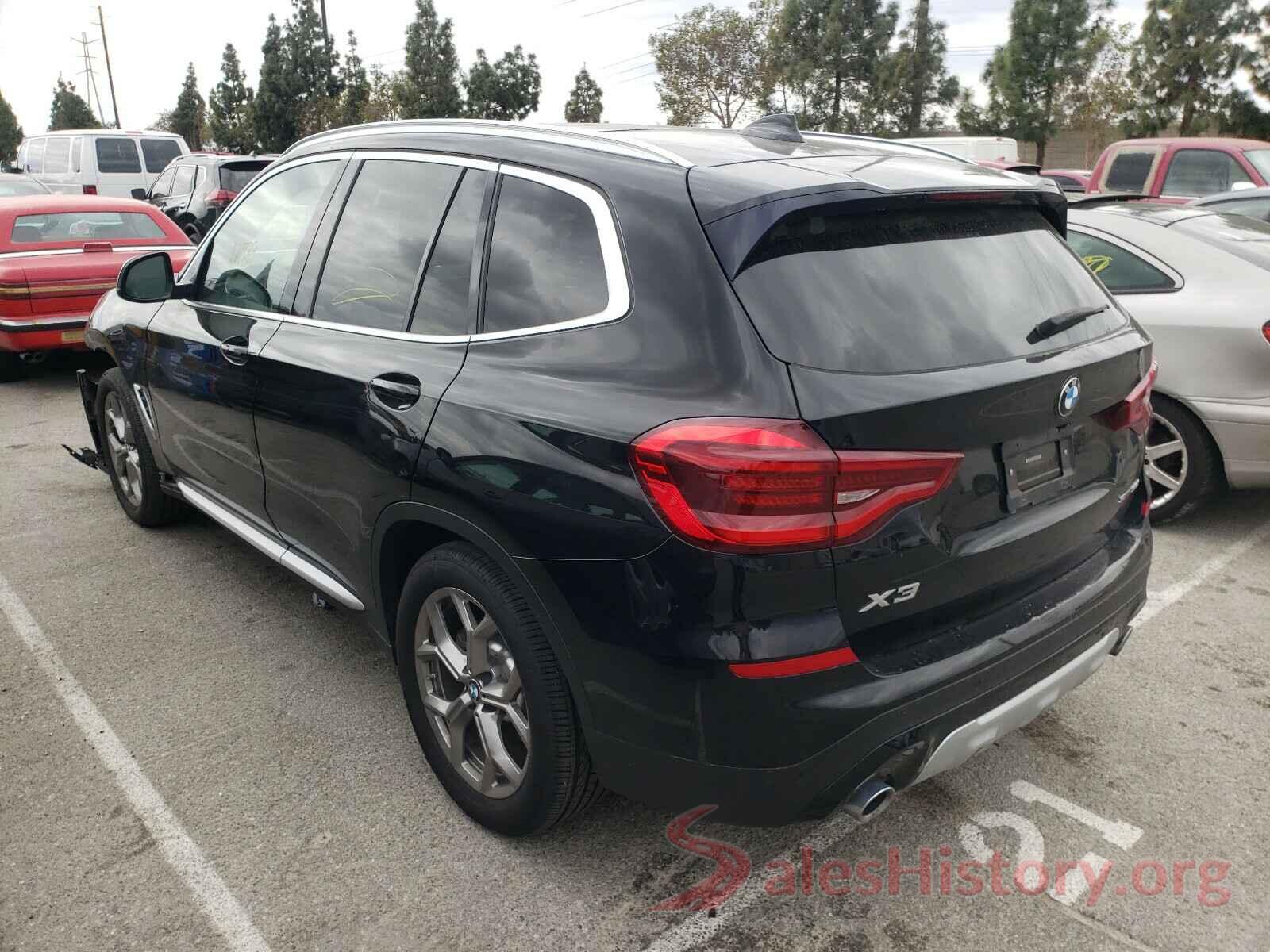 5UXTY3C00LLU70100 2020 BMW X3