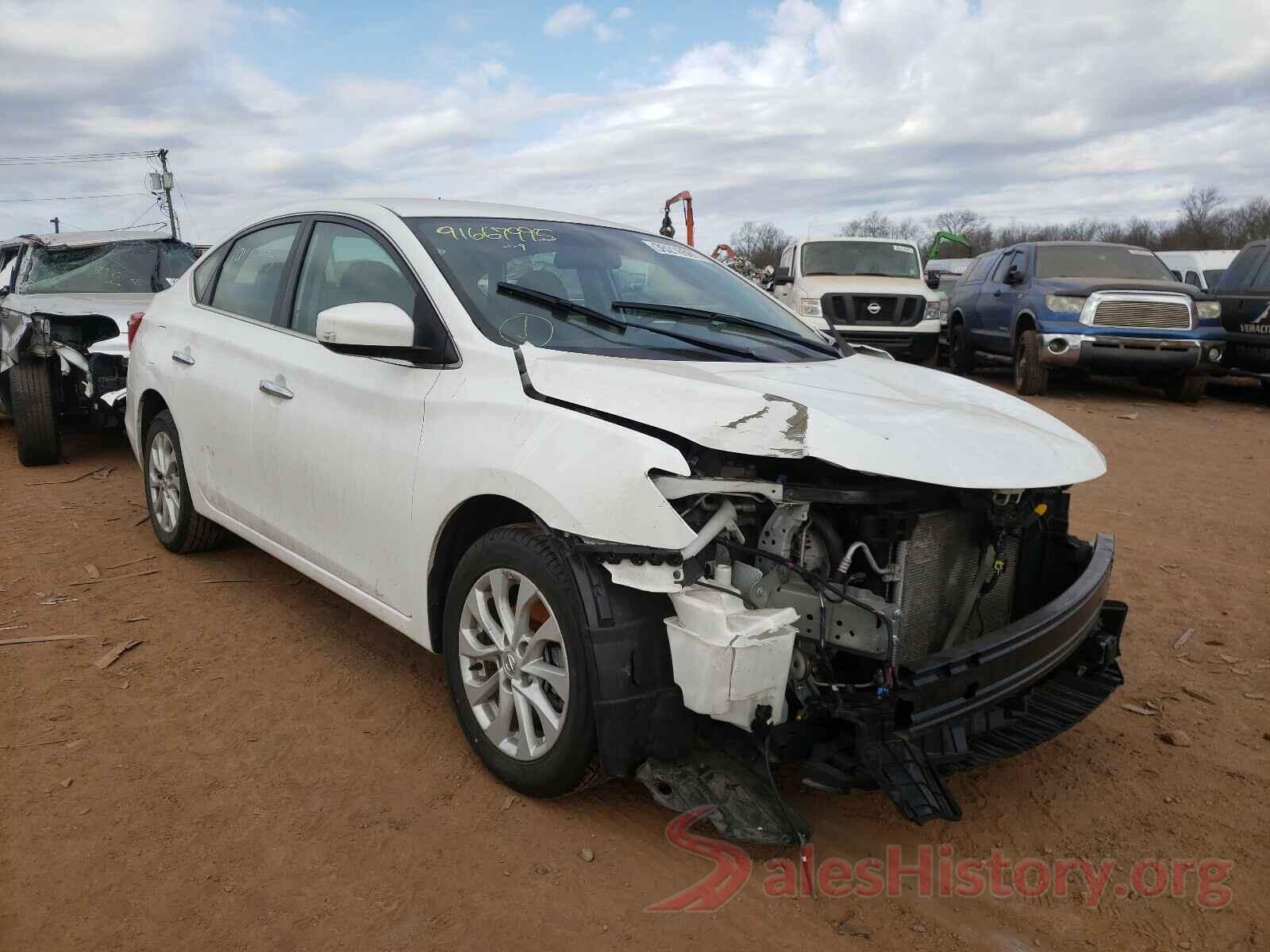 3N1AB7AP6KY311012 2019 NISSAN SENTRA