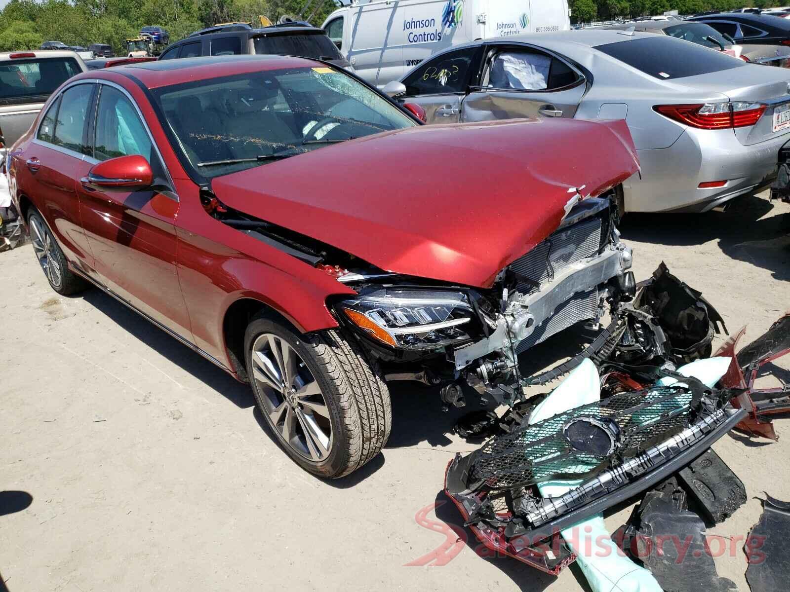 W1KWF8DB7MR616207 2021 MERCEDES-BENZ C CLASS