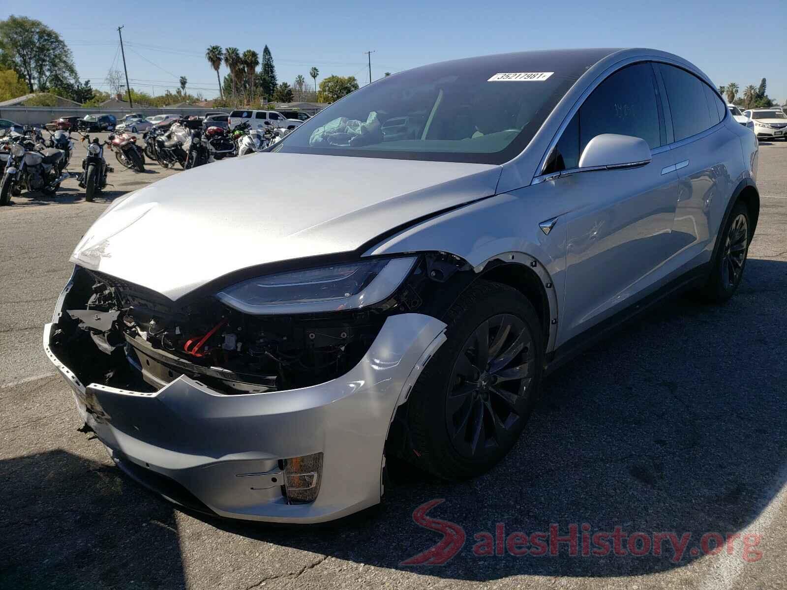 5YJXCBE28KF152950 2019 TESLA MODEL X