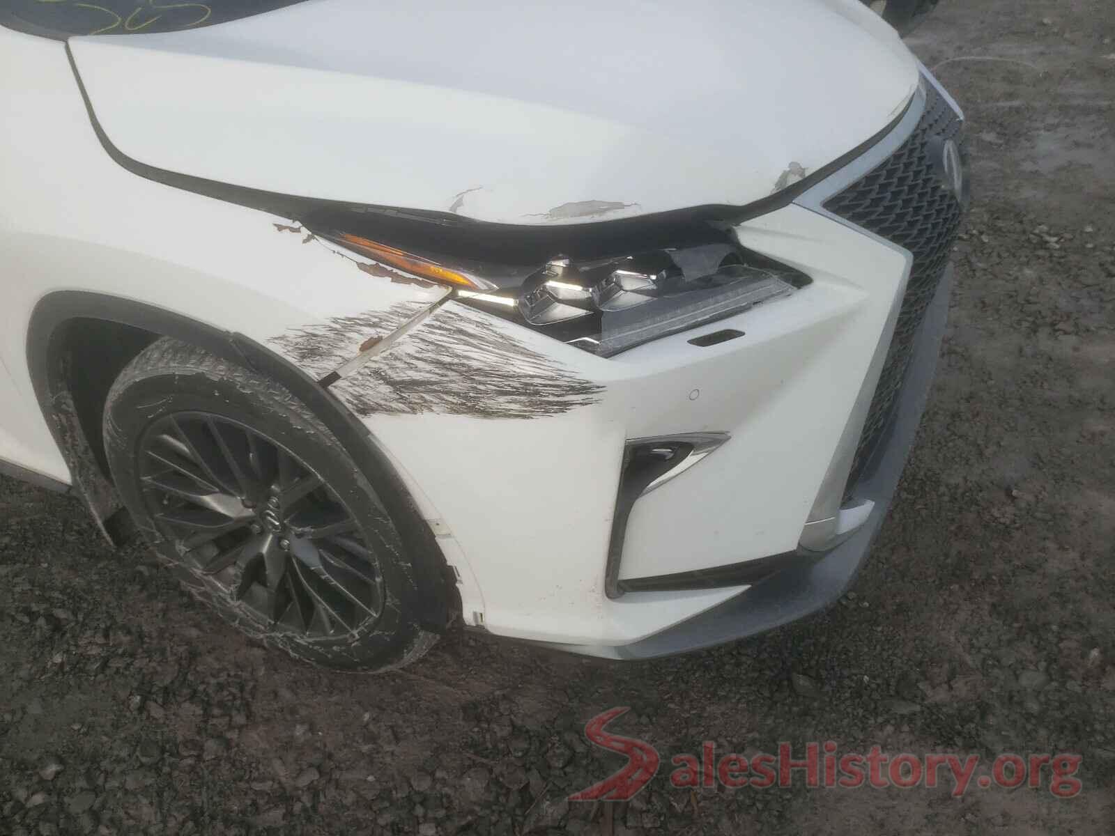 2T2BZMCAXJC142319 2018 LEXUS RX350