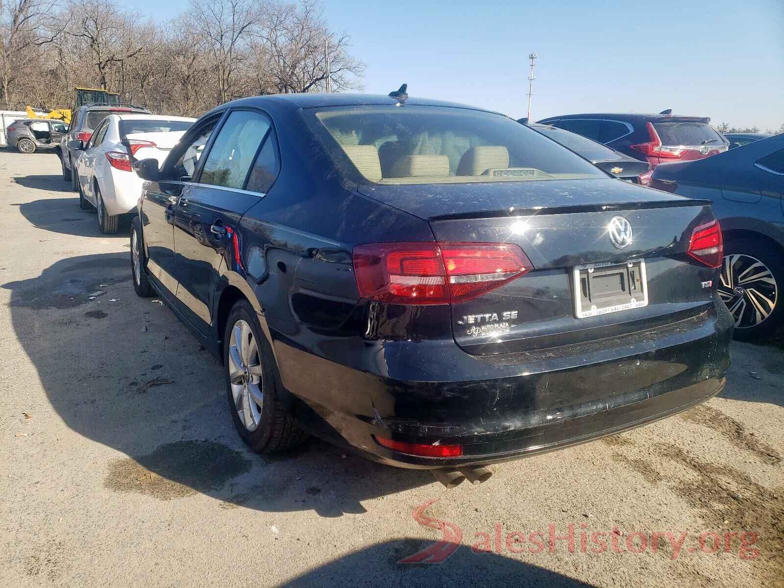 3VWDB7AJ3HM365161 2017 VOLKSWAGEN JETTA