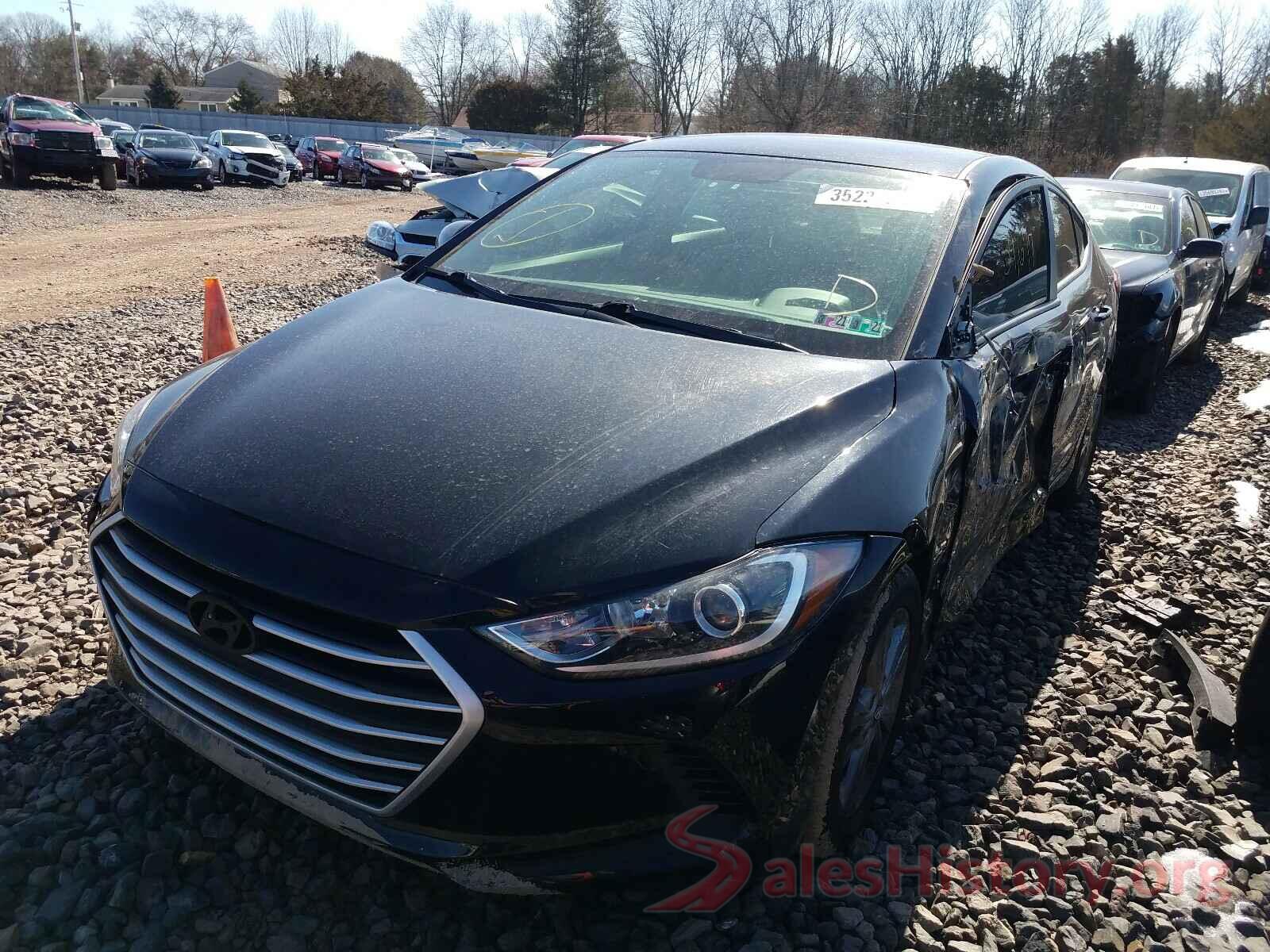 KMHD84LF3HU206043 2017 HYUNDAI ELANTRA