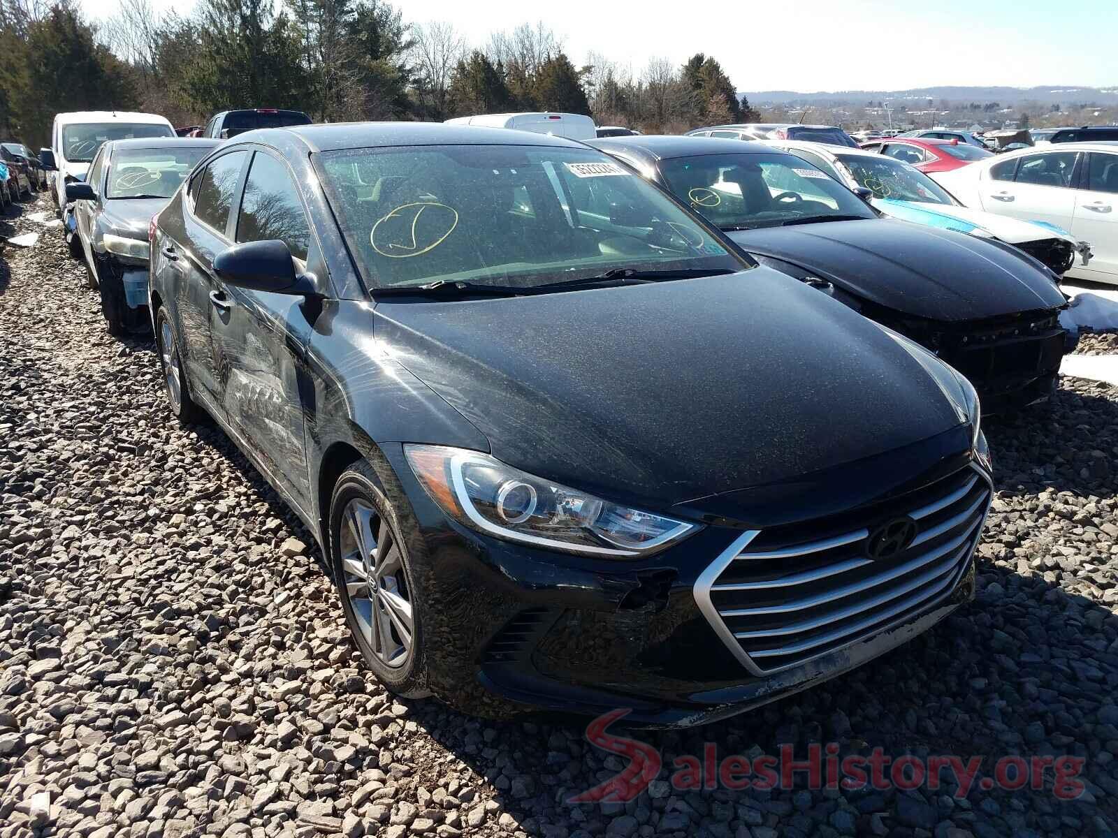 KMHD84LF3HU206043 2017 HYUNDAI ELANTRA