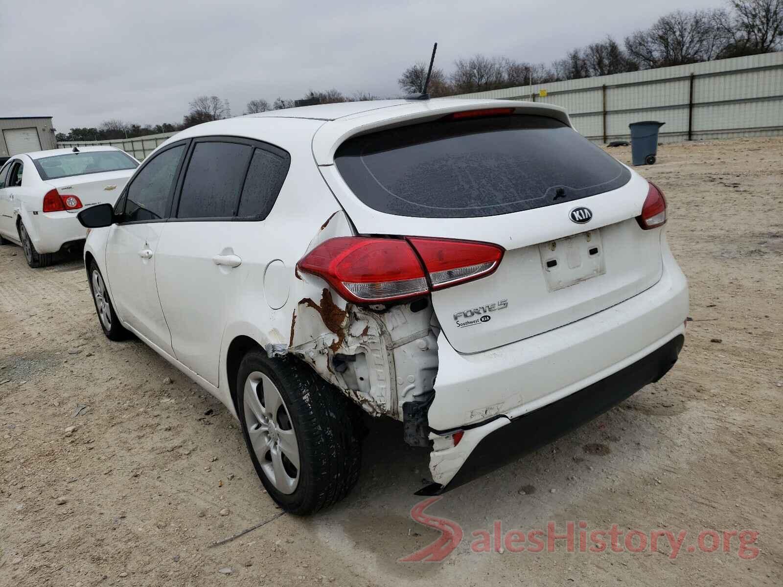 KNAFK5A87G5582761 2016 KIA FORTE