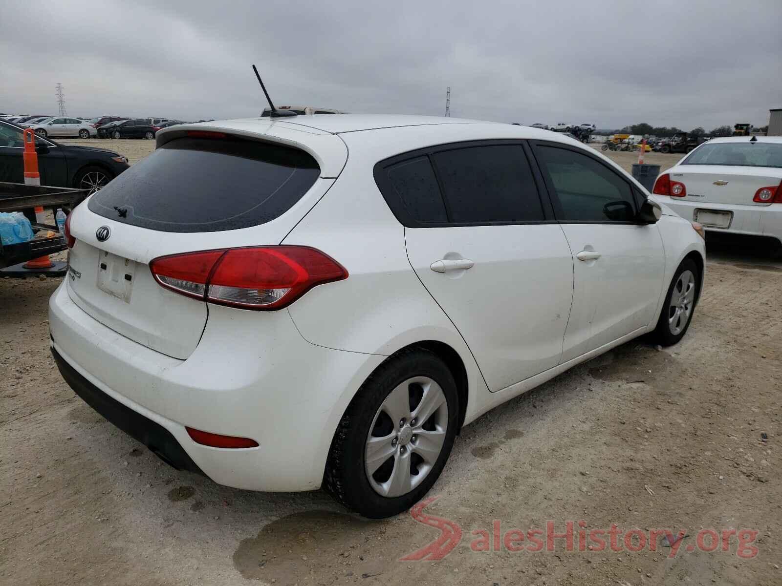 KNAFK5A87G5582761 2016 KIA FORTE