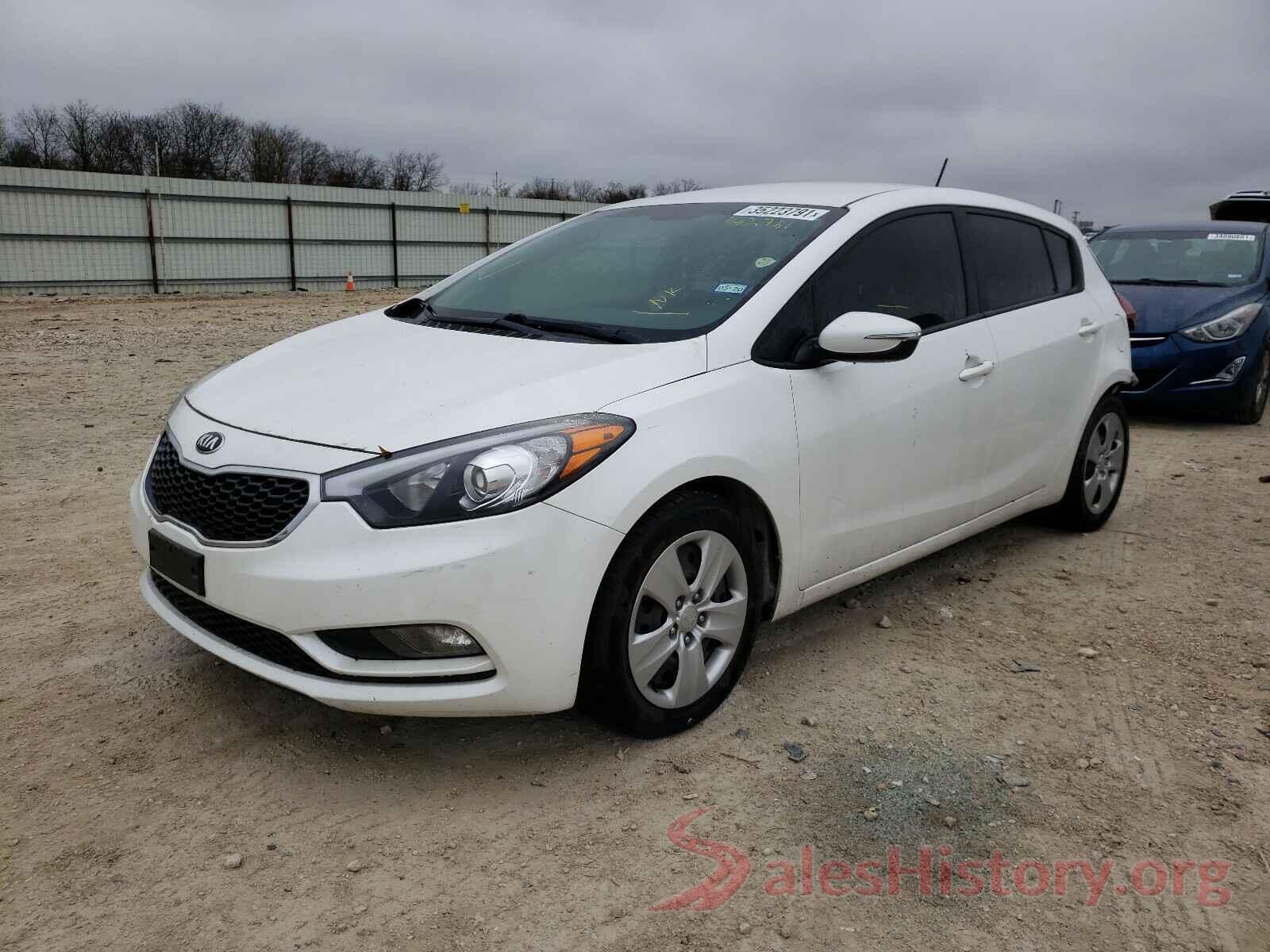 KNAFK5A87G5582761 2016 KIA FORTE