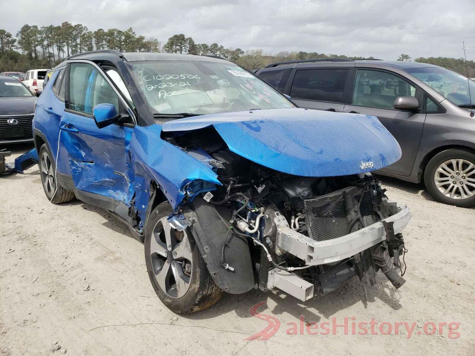 3C4NJCBB2JT226838 2018 JEEP COMPASS