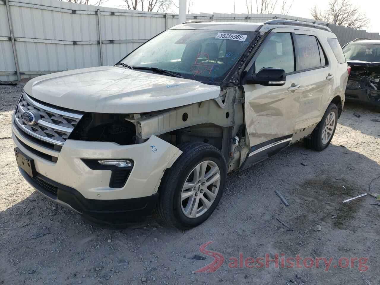 1FM5K8D82JGB93674 2018 FORD EXPLORER