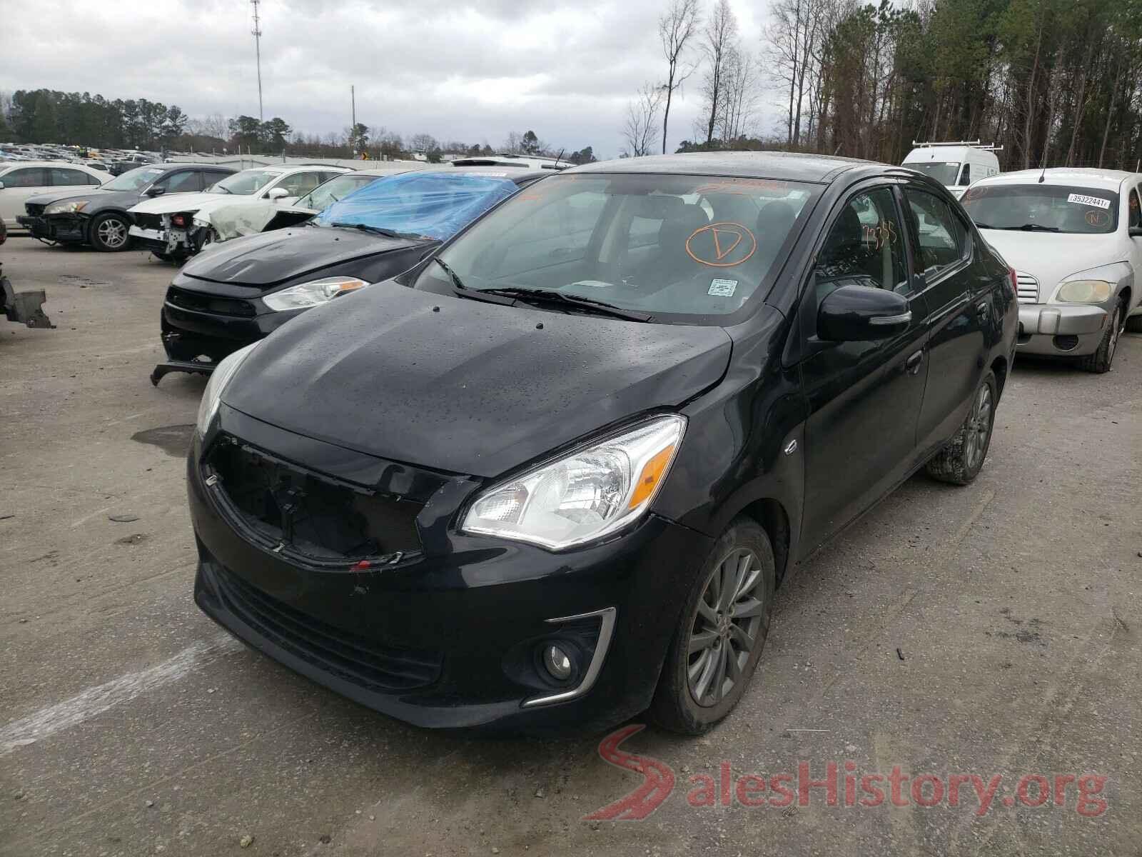 ML32F4FJXJHF08841 2018 MITSUBISHI MIRAGE