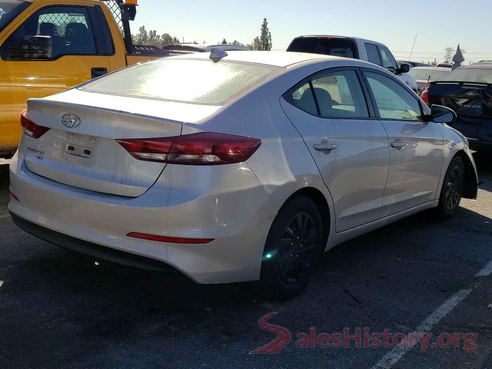 5NPD74LF4HH095696 2017 HYUNDAI ELANTRA