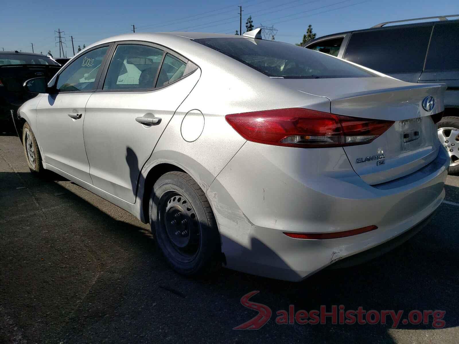 5NPD74LF4HH095696 2017 HYUNDAI ELANTRA