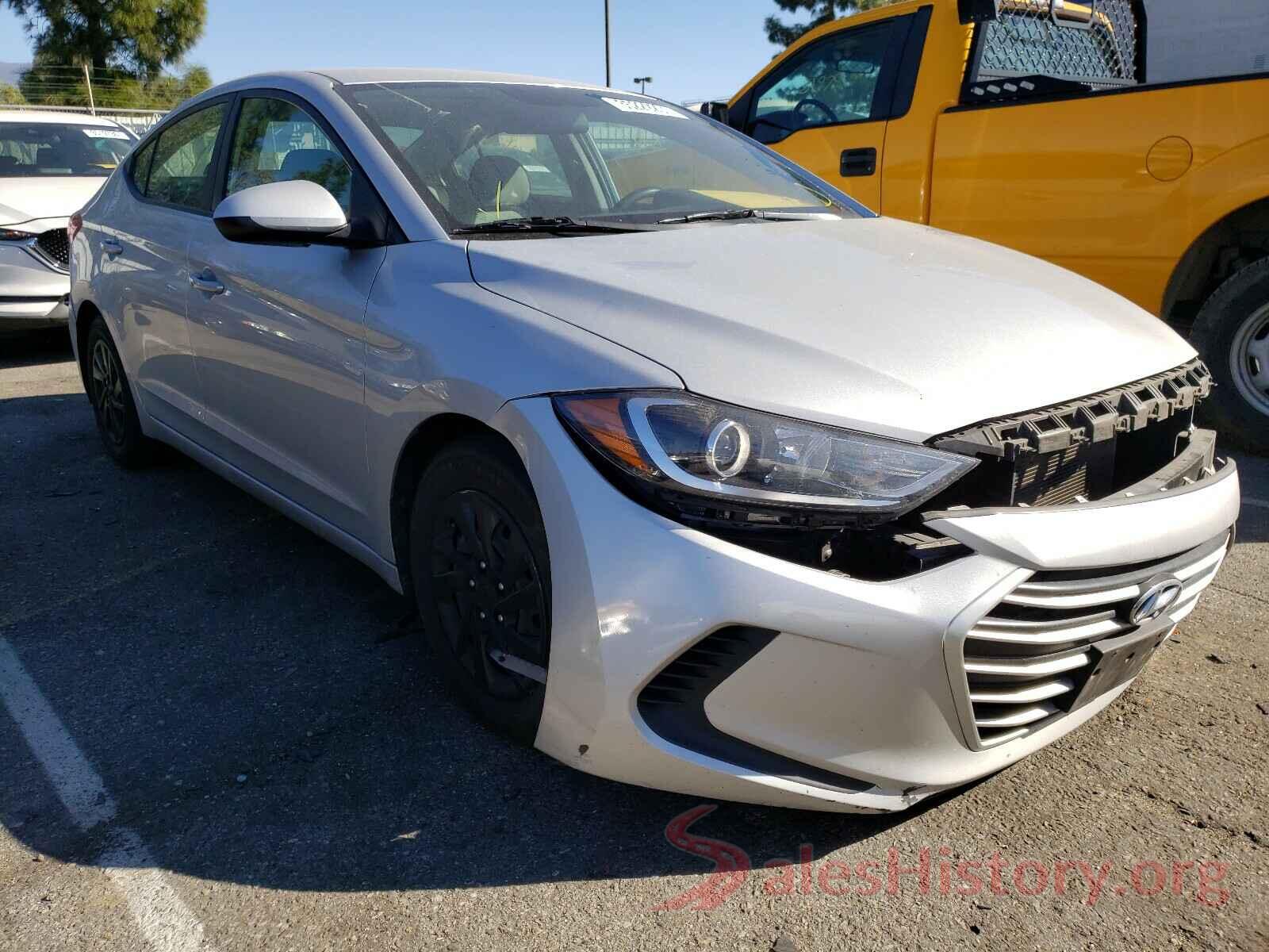 5NPD74LF4HH095696 2017 HYUNDAI ELANTRA