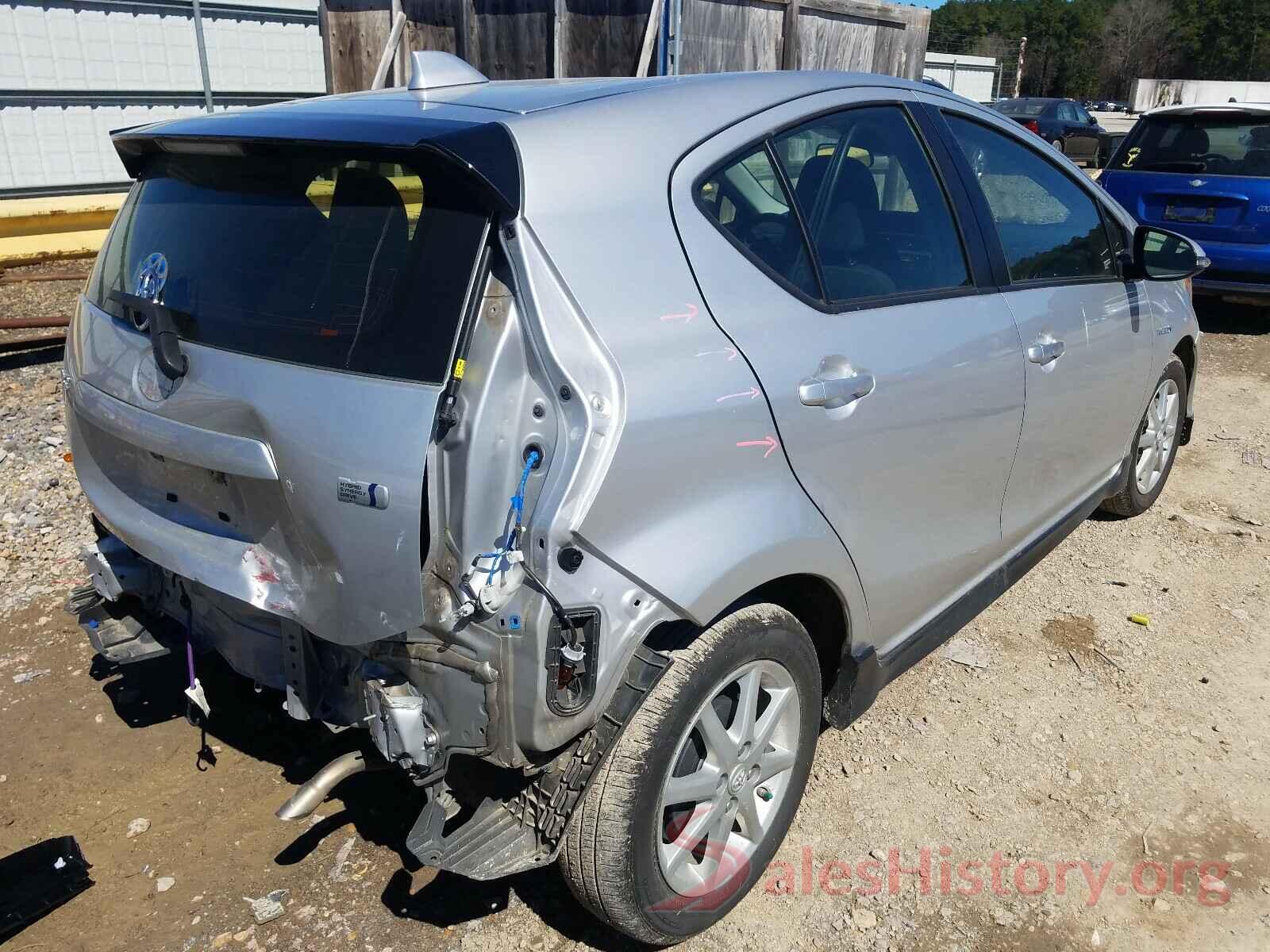 JTDKDTB33H1592649 2017 TOYOTA PRIUS