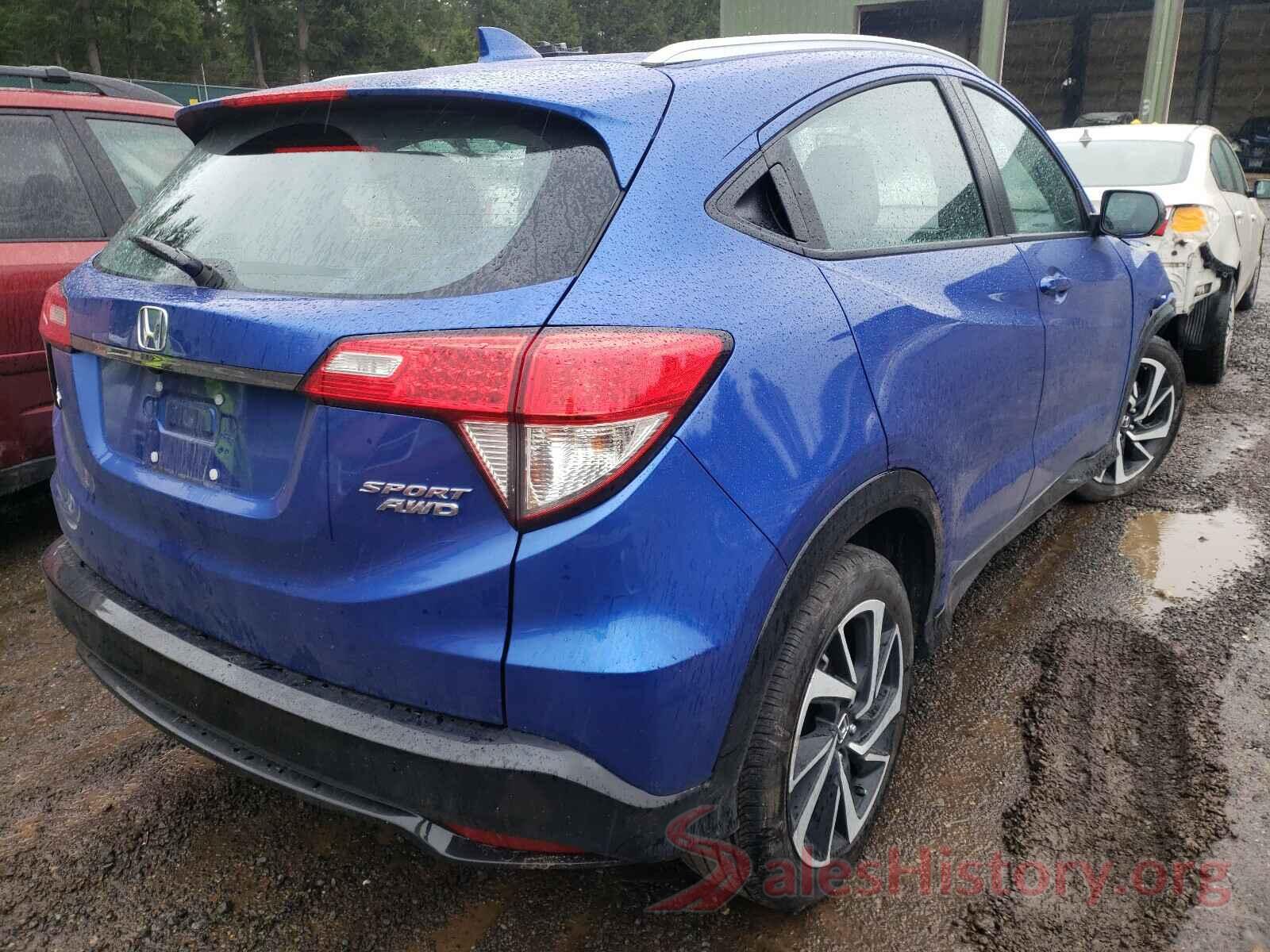 3CZRU6H18LM701036 2020 HONDA HR-V