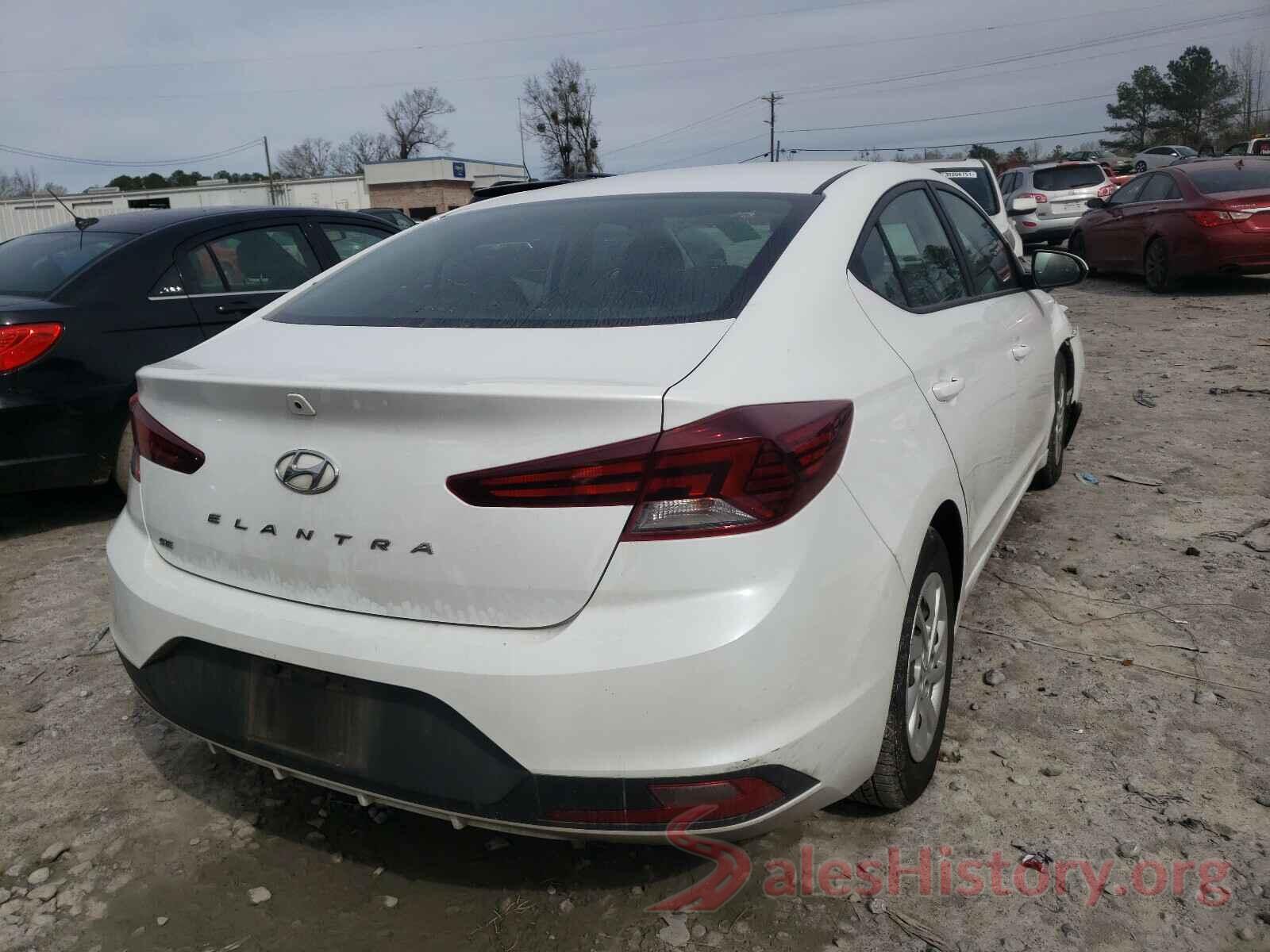 5NPD74LF4KH421620 2019 HYUNDAI ELANTRA