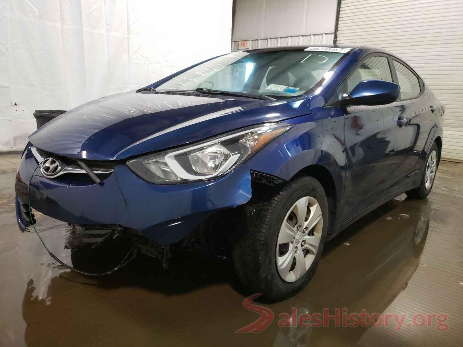 5NPDH4AE8GH737519 2016 HYUNDAI ELANTRA