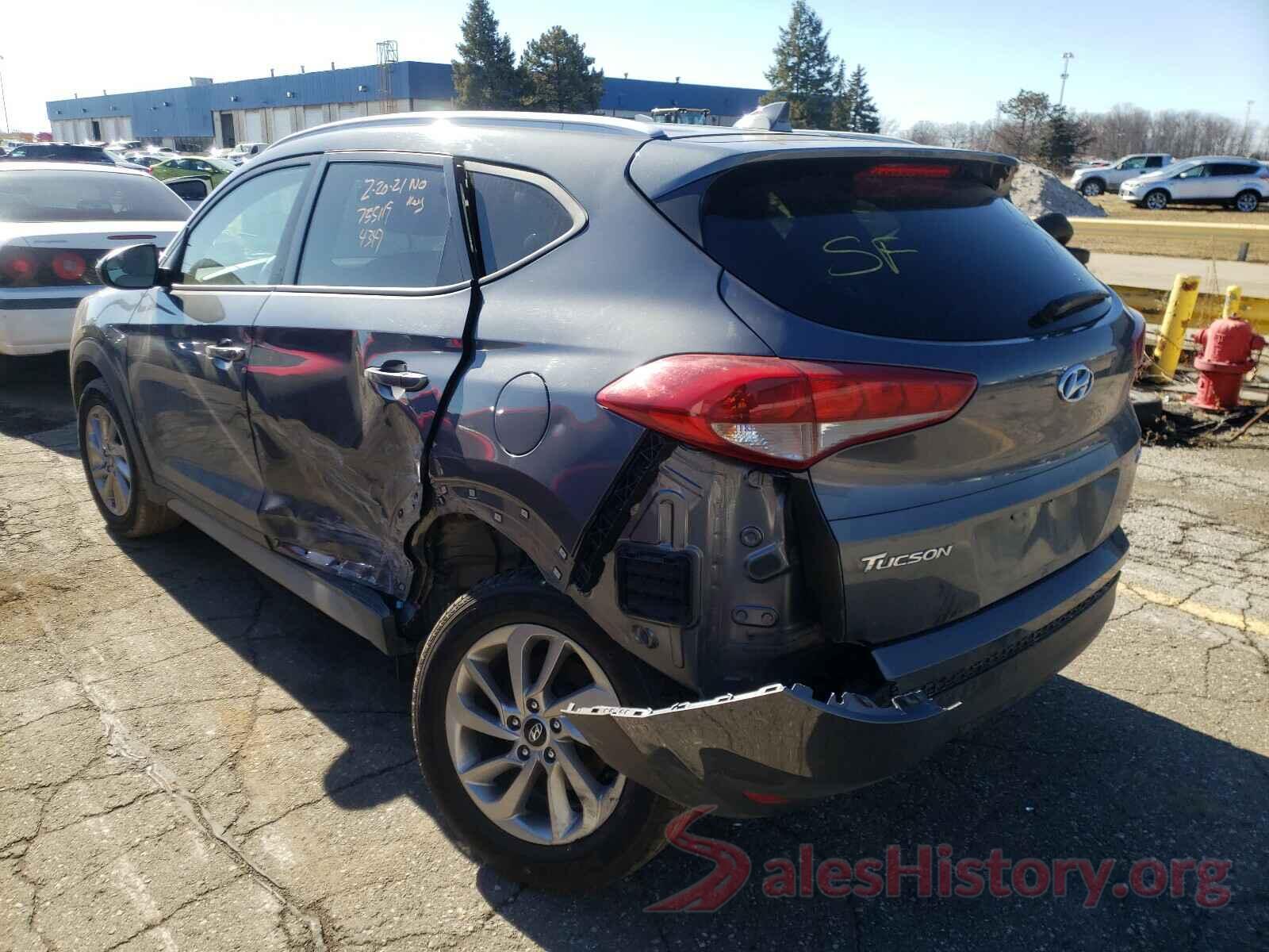 KM8J3CA40JU755119 2018 HYUNDAI TUCSON