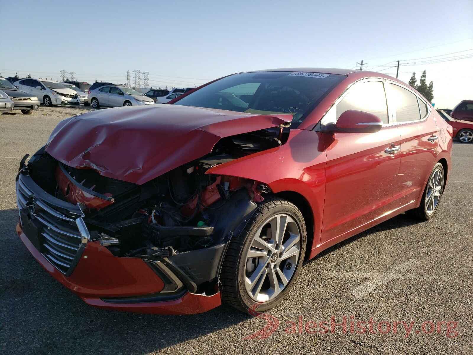 KMHD84LF4HU339412 2017 HYUNDAI ELANTRA