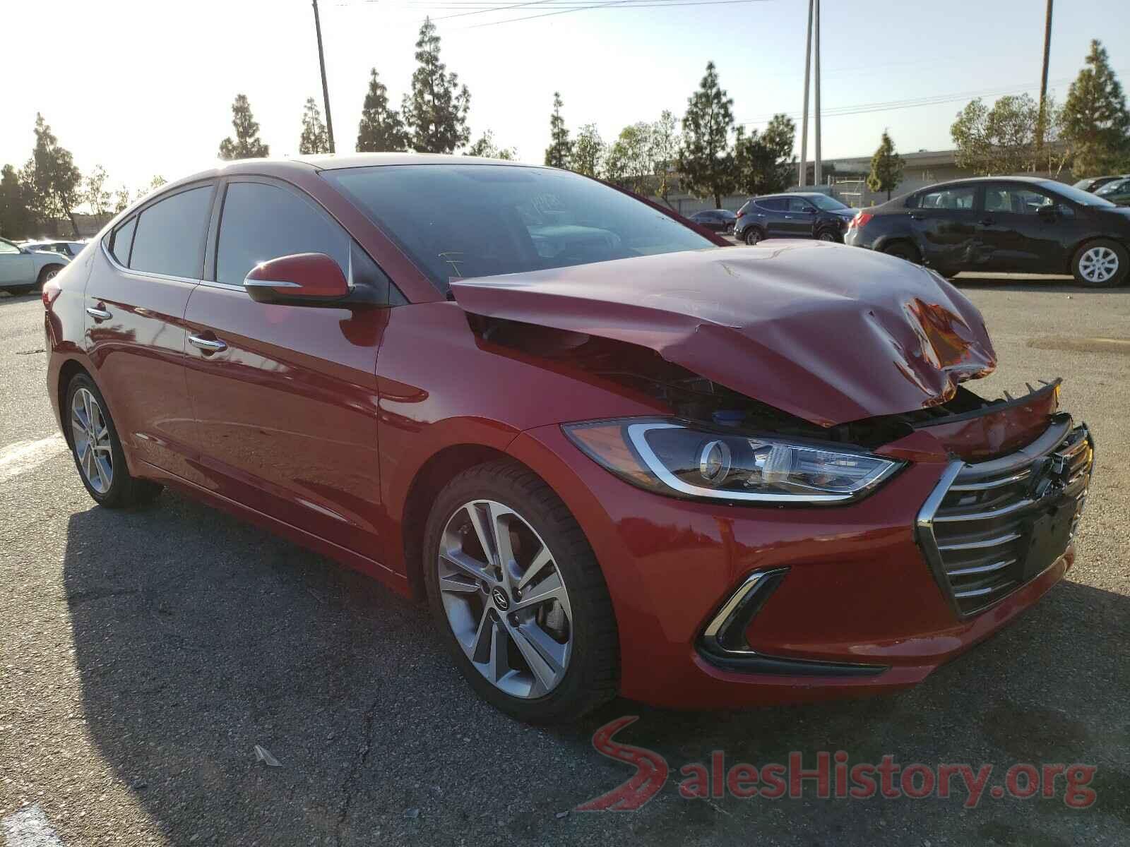 KMHD84LF4HU339412 2017 HYUNDAI ELANTRA