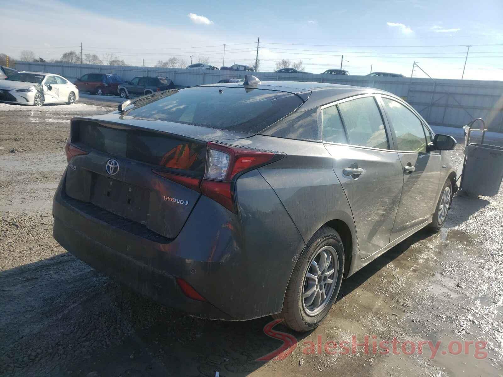 JTDKARFU4L3111707 2020 TOYOTA PRIUS