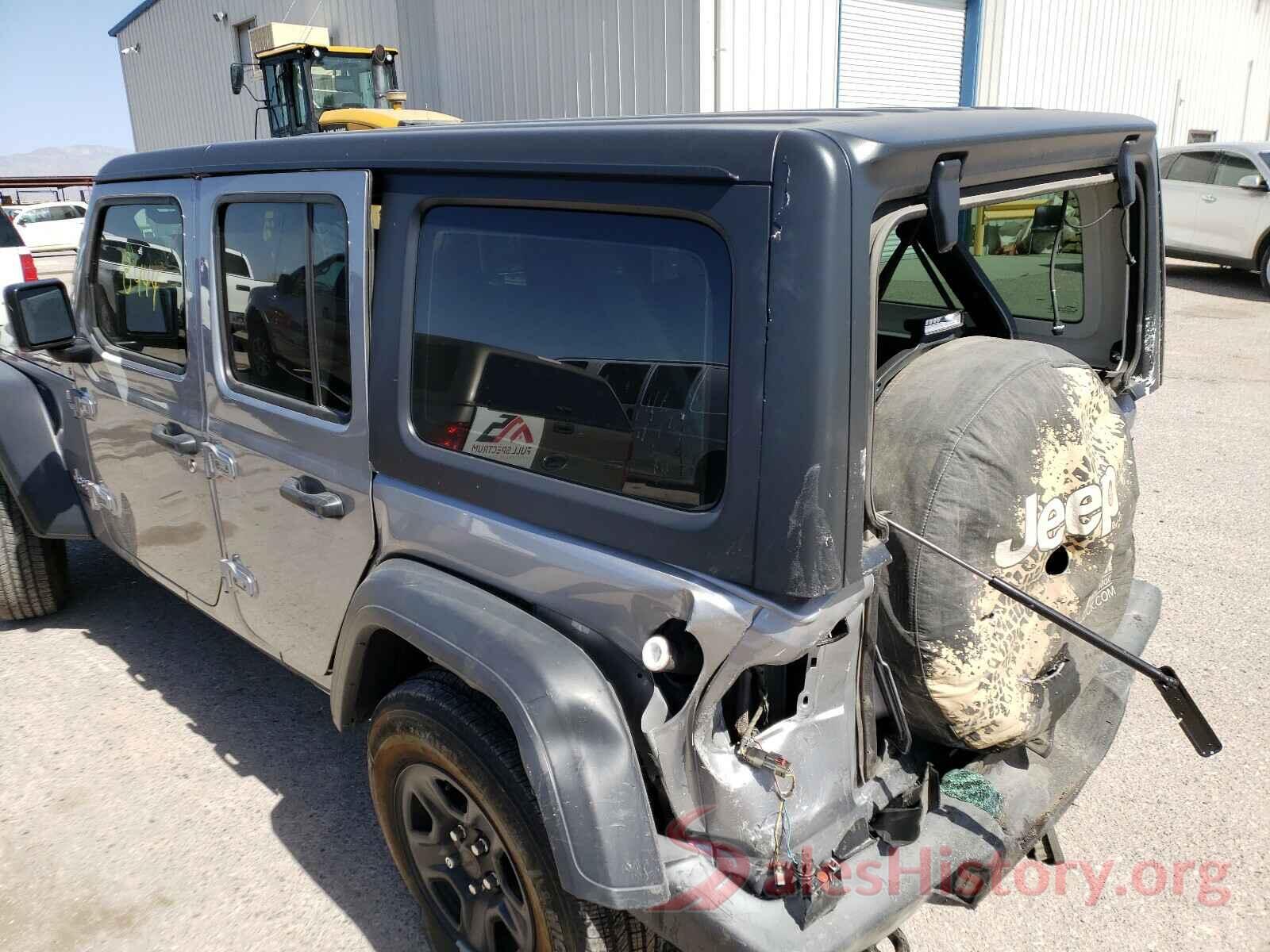 1C4HJXDG7KW597910 2019 JEEP WRANGLER