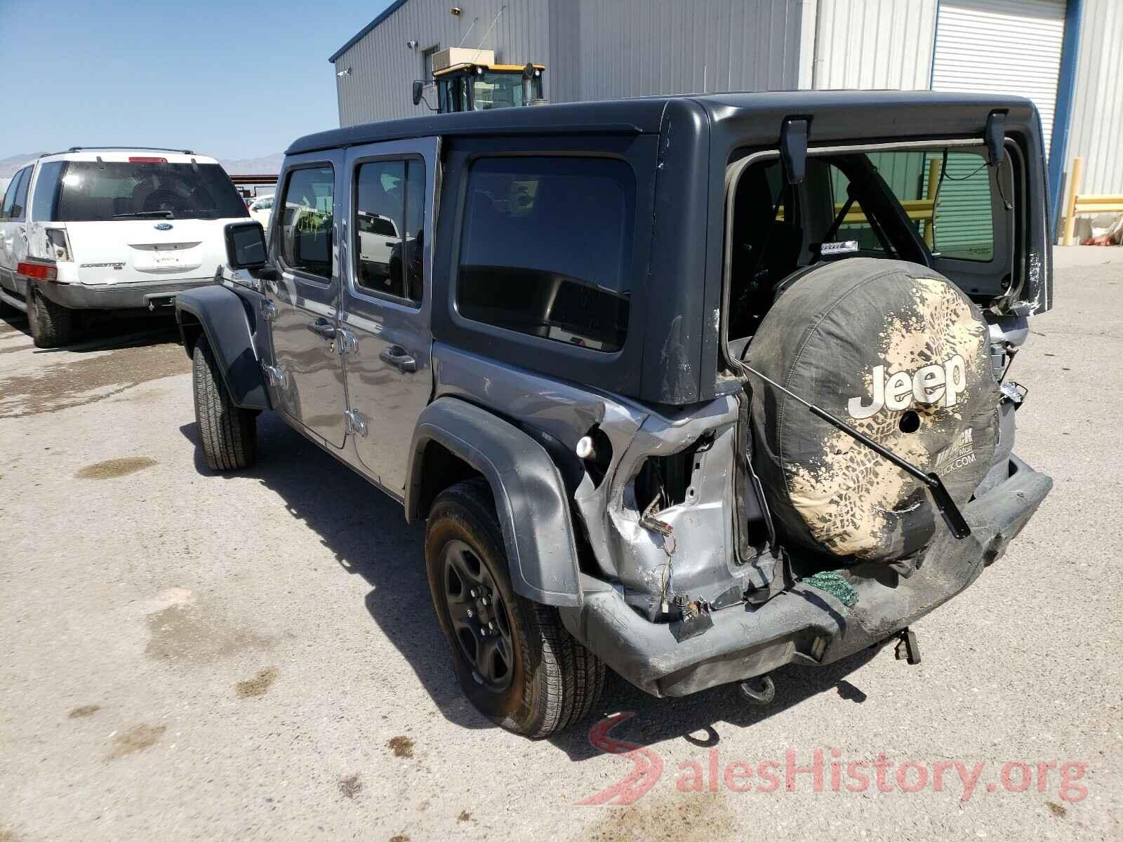 1C4HJXDG7KW597910 2019 JEEP WRANGLER