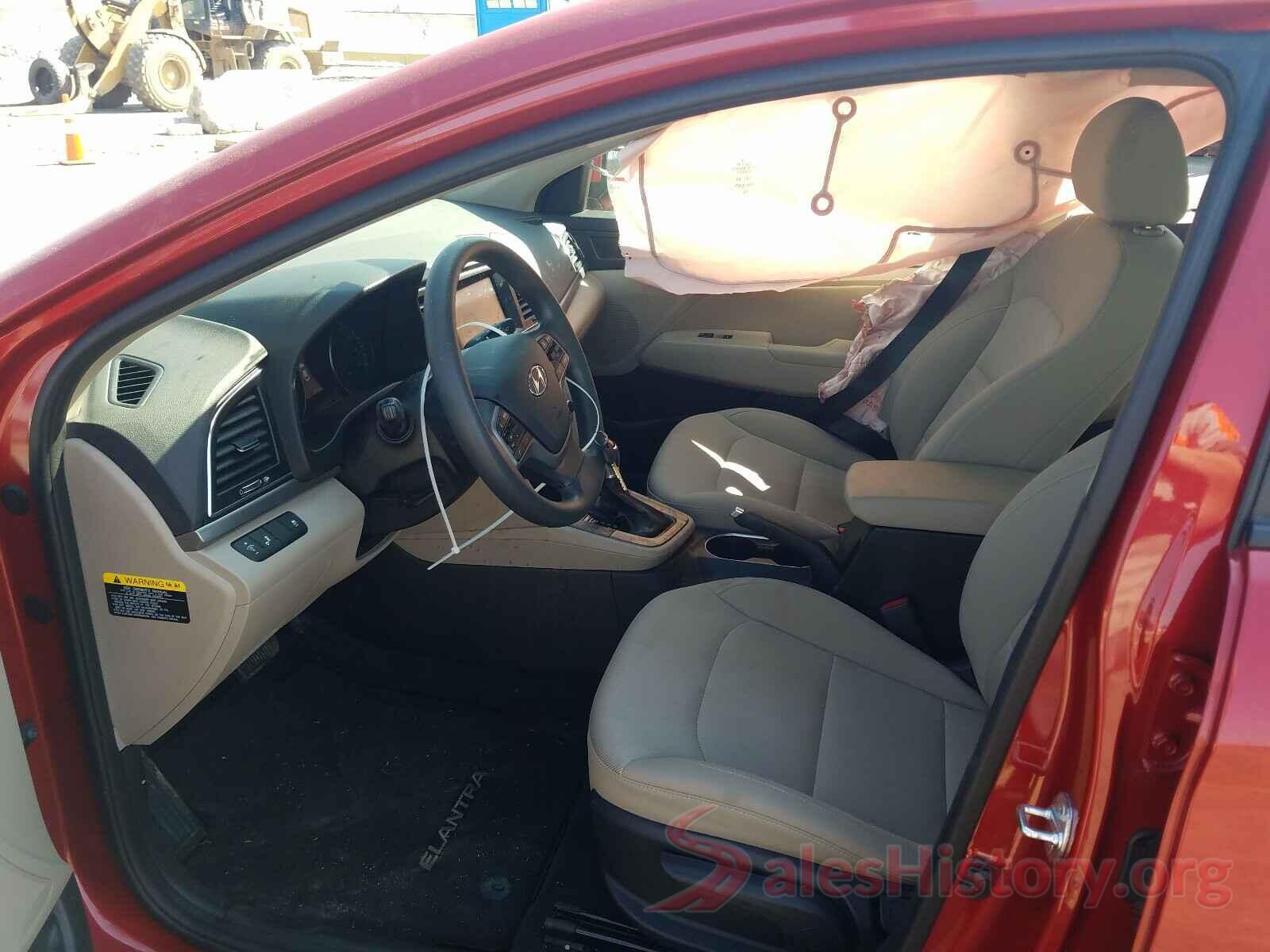 5NPD84LF3JH383695 2018 HYUNDAI ELANTRA