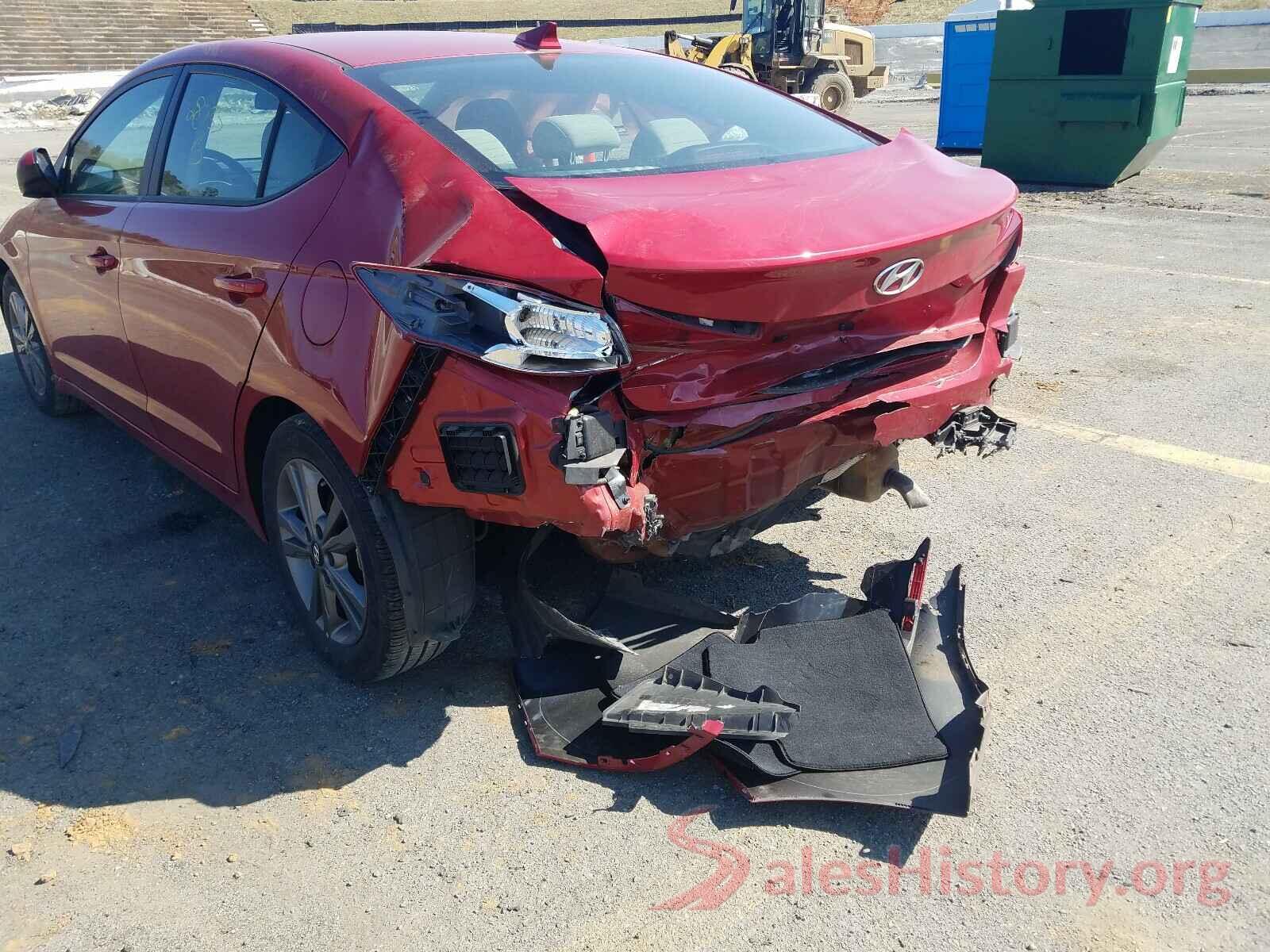 5NPD84LF3JH383695 2018 HYUNDAI ELANTRA