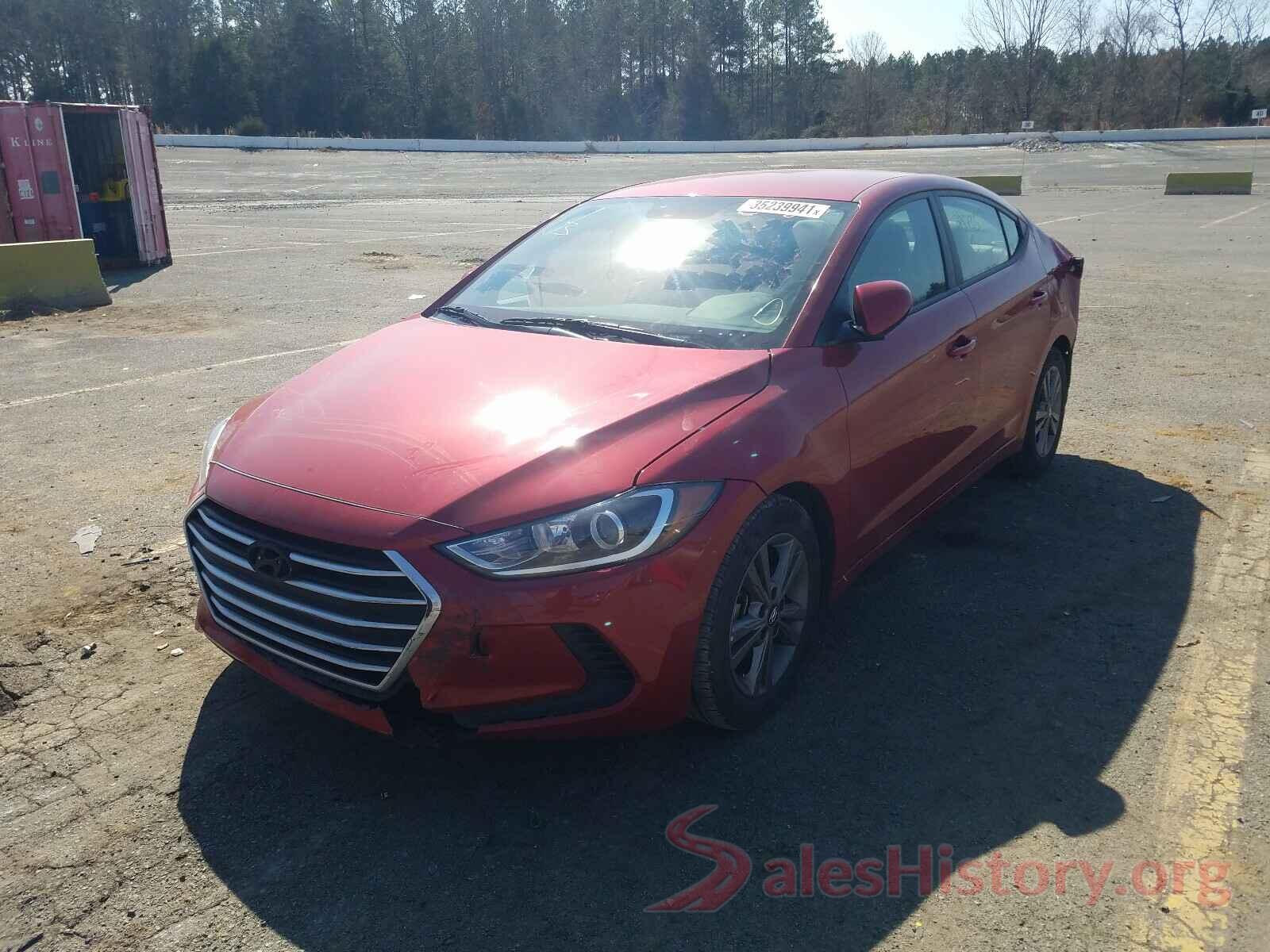 5NPD84LF3JH383695 2018 HYUNDAI ELANTRA