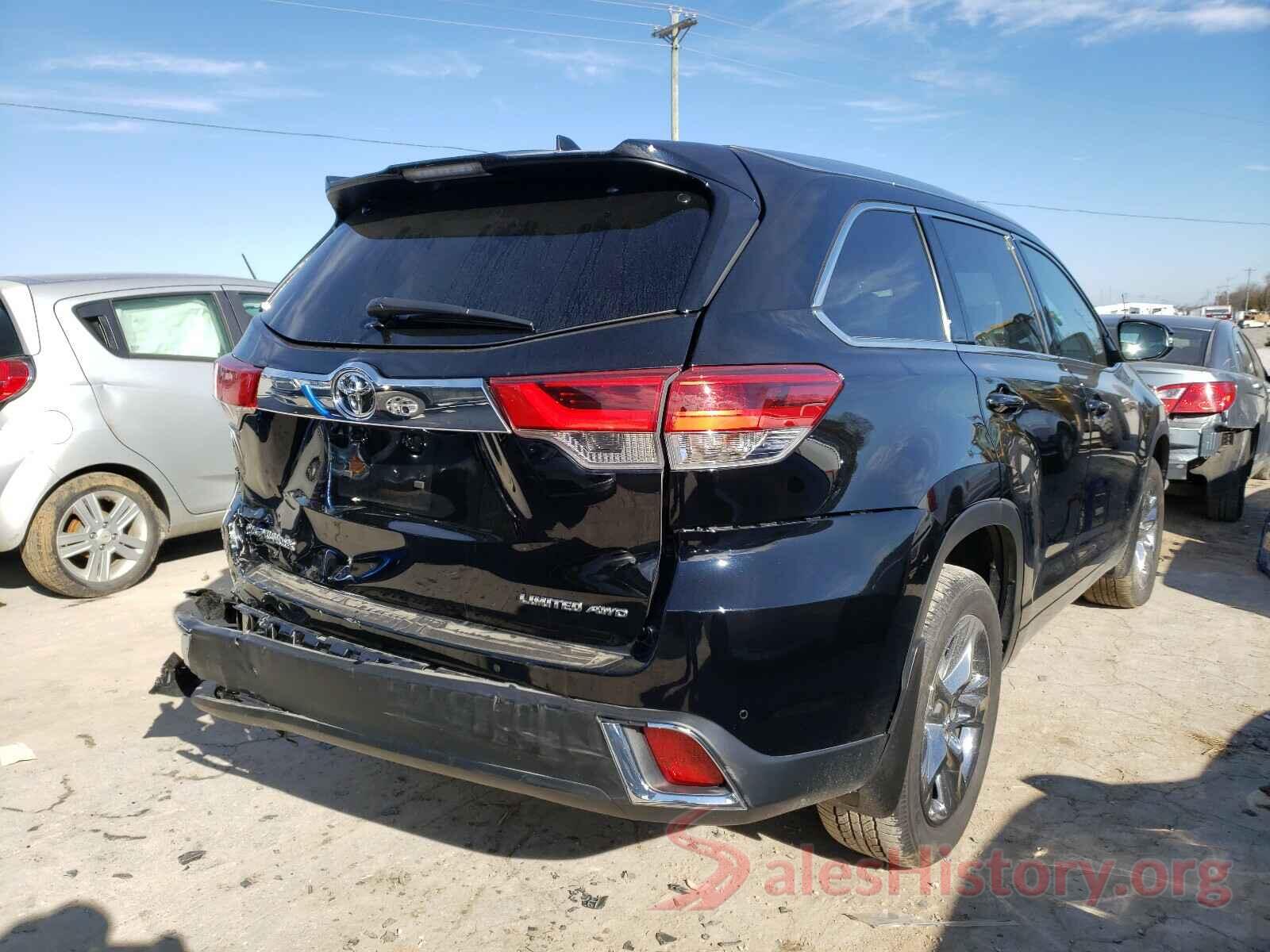 5TDDZRFH9KS740574 2019 TOYOTA HIGHLANDER