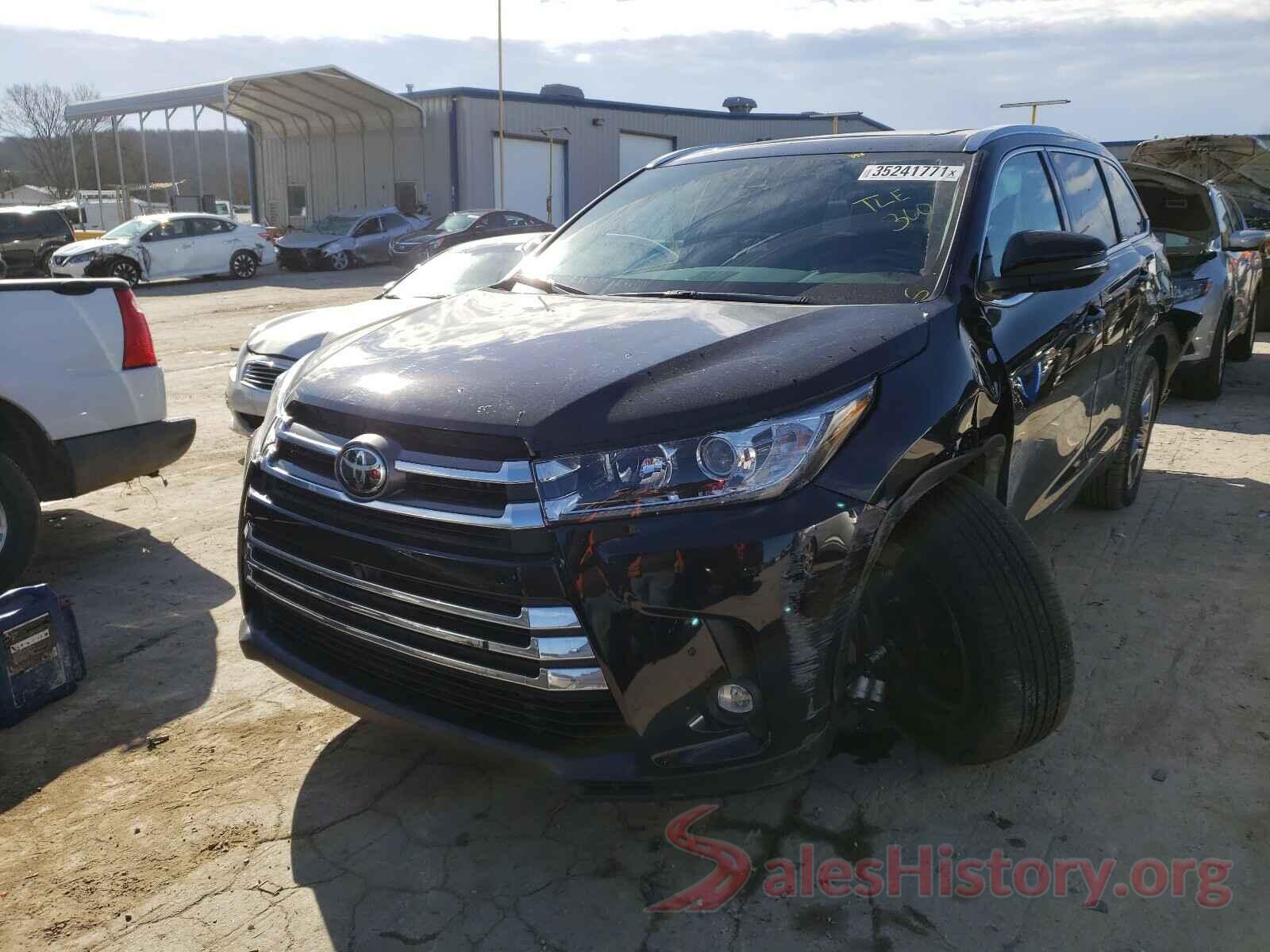 5TDDZRFH9KS740574 2019 TOYOTA HIGHLANDER