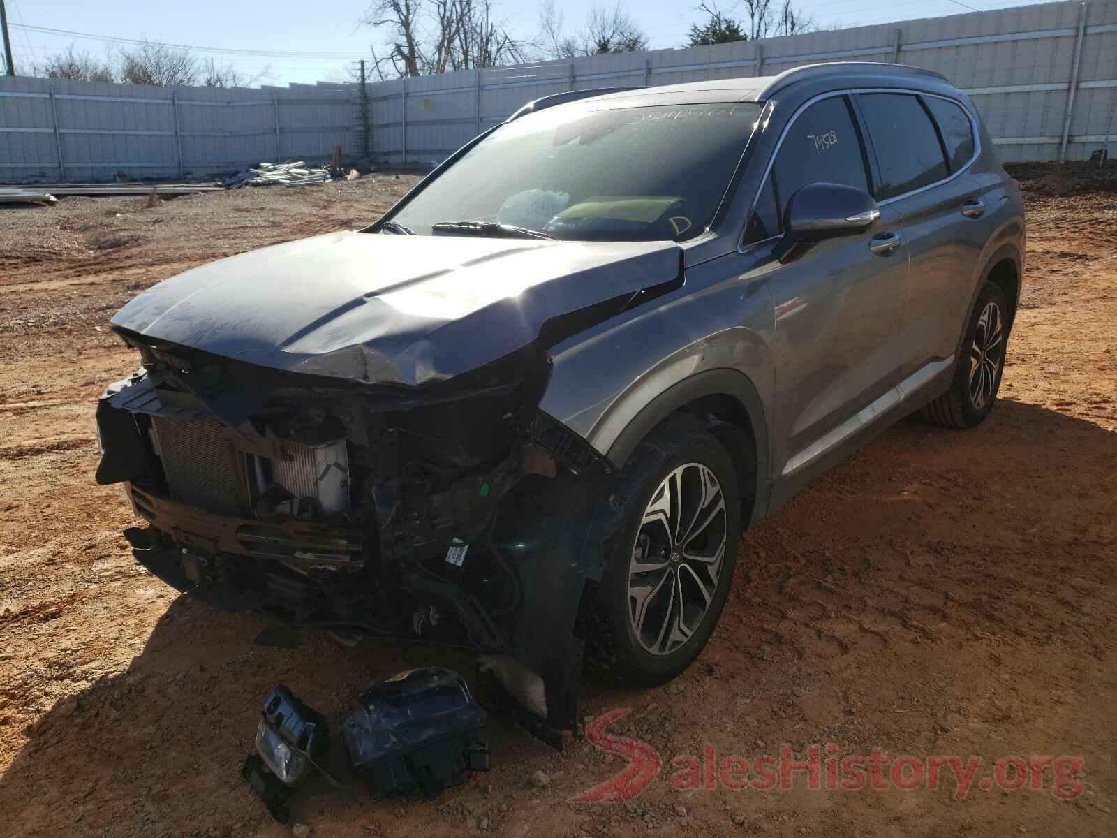 5NMS53AAXKH048434 2019 HYUNDAI SANTA FE