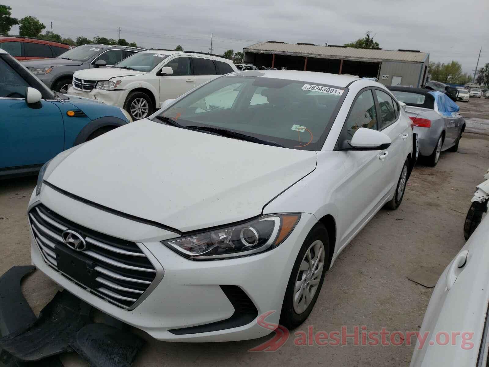 5NPD74LF6HH151198 2017 HYUNDAI ELANTRA