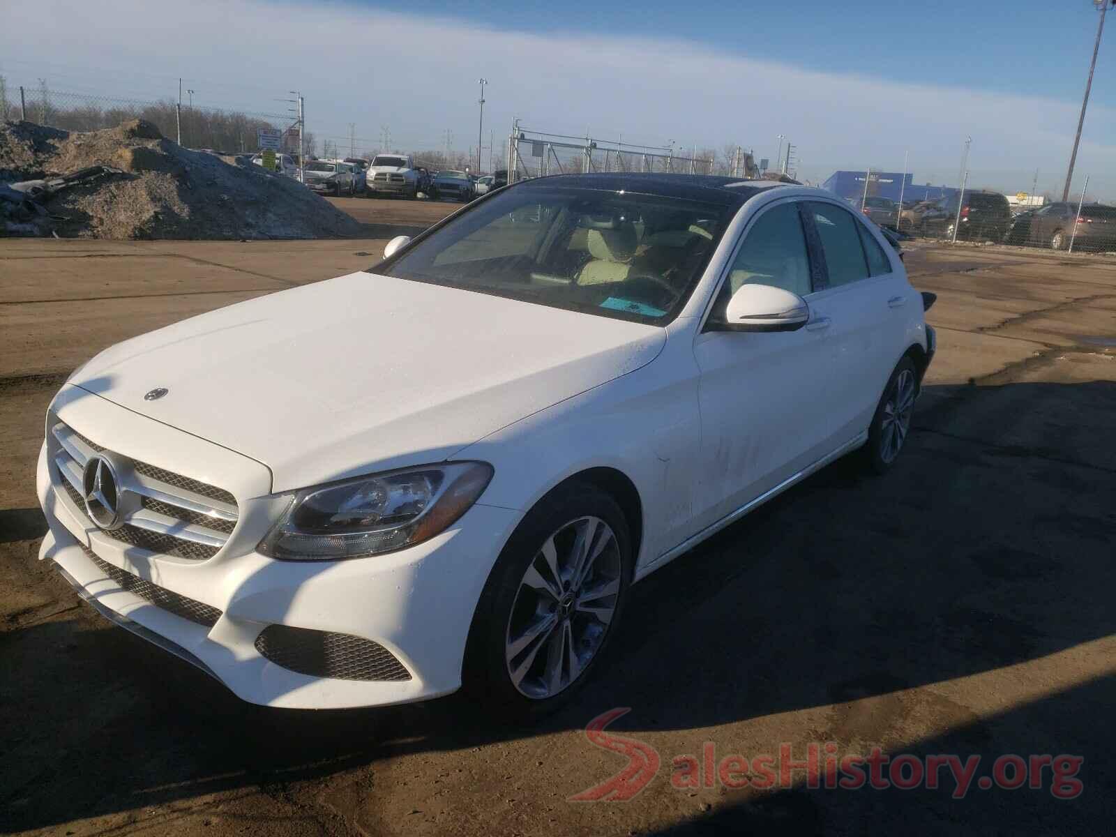 WDDWF4KB8JR389987 2018 MERCEDES-BENZ C CLASS