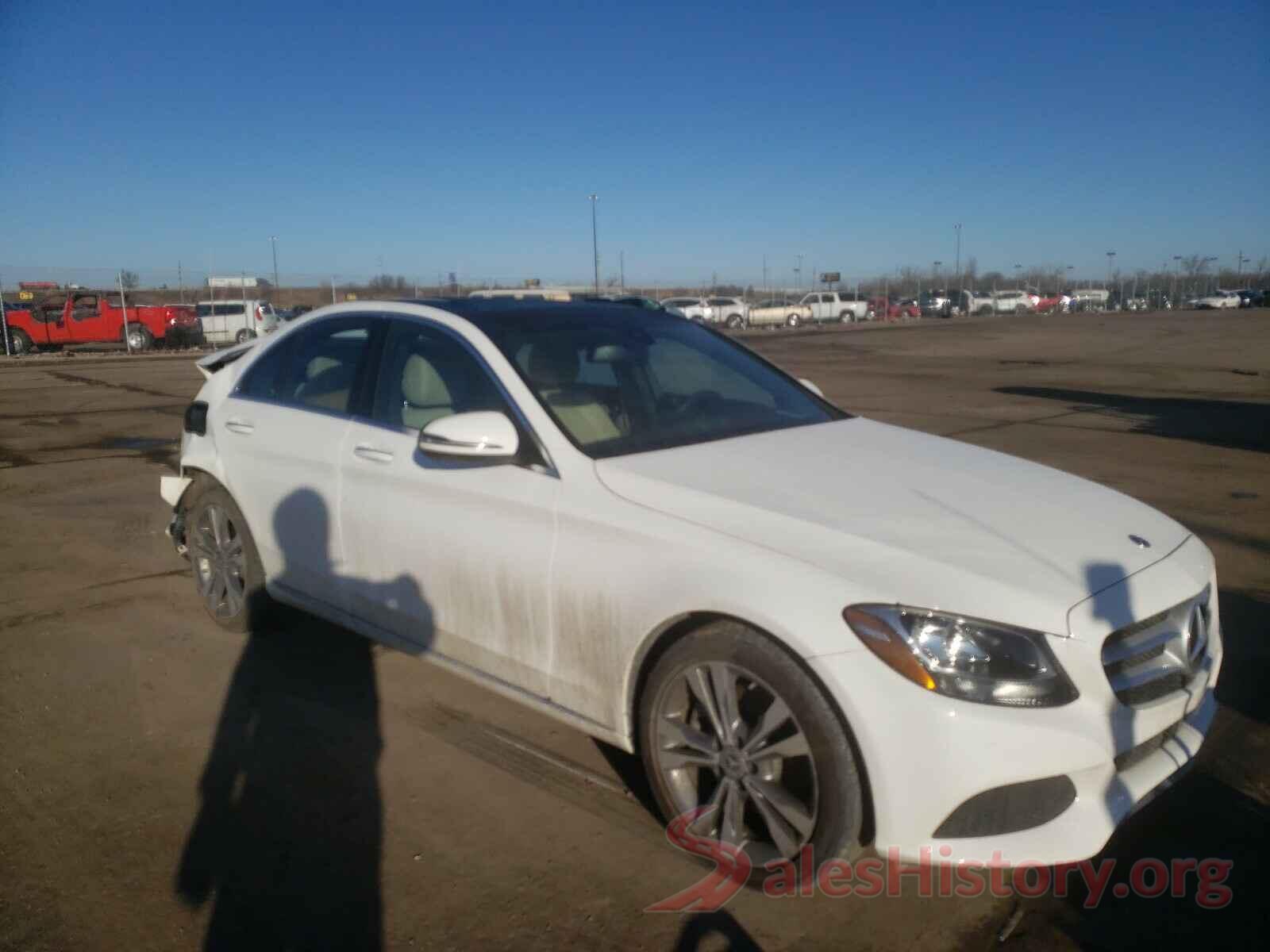 WDDWF4KB8JR389987 2018 MERCEDES-BENZ C CLASS